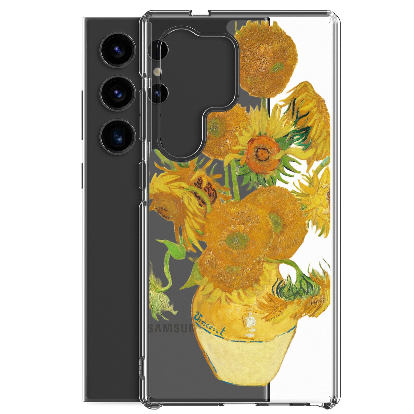 Clear Case for Samsung® - Sunflowers by Vincent van Gogh - The Culturalife