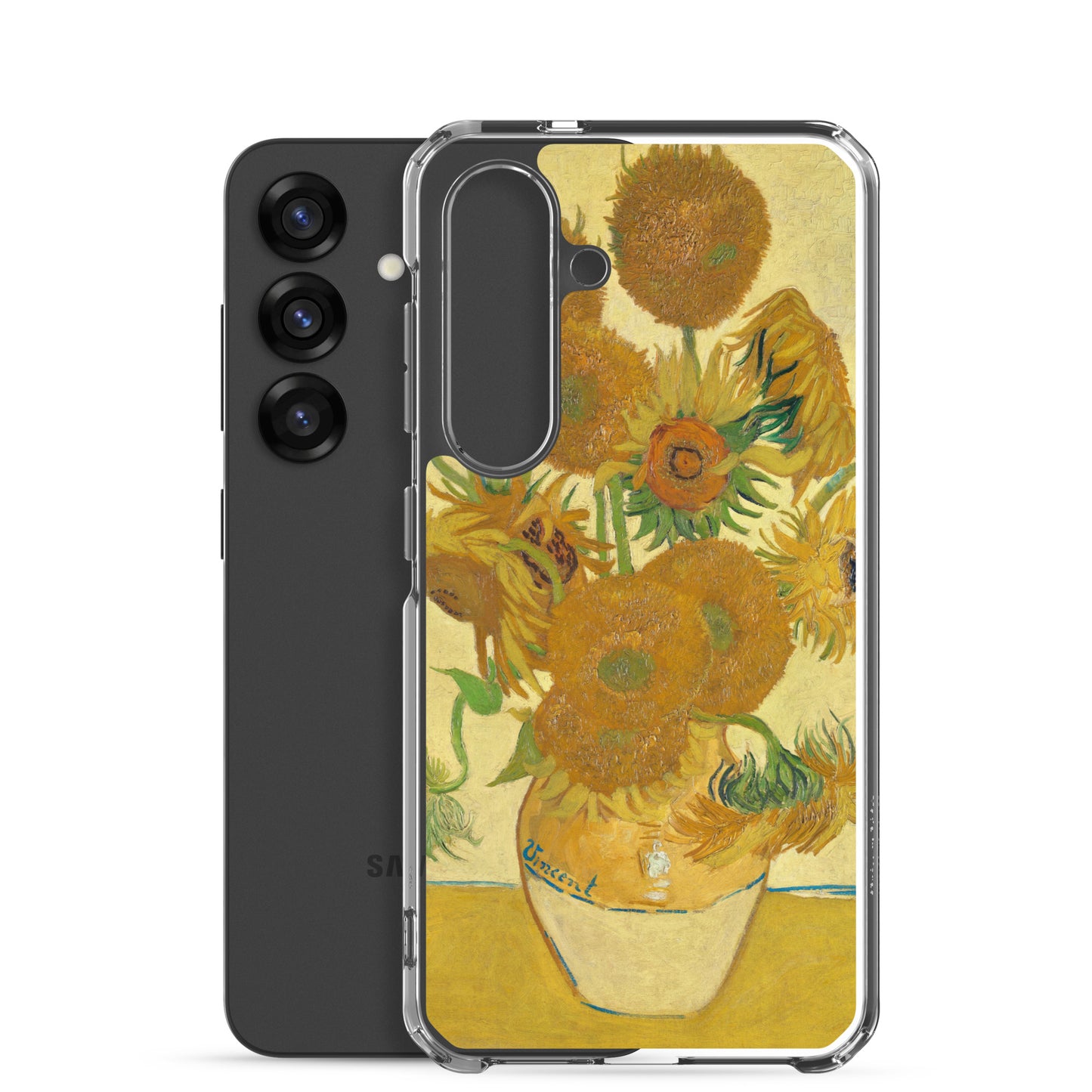 Clear Case for Samsung® - Sunflowers by Vincent van Gogh - The Culturalife
