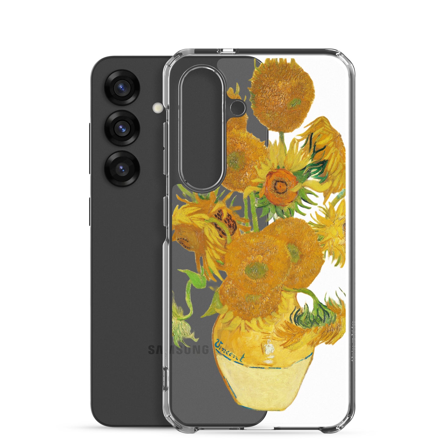 Clear Case for Samsung® - Sunflowers by Vincent van Gogh - The Culturalife