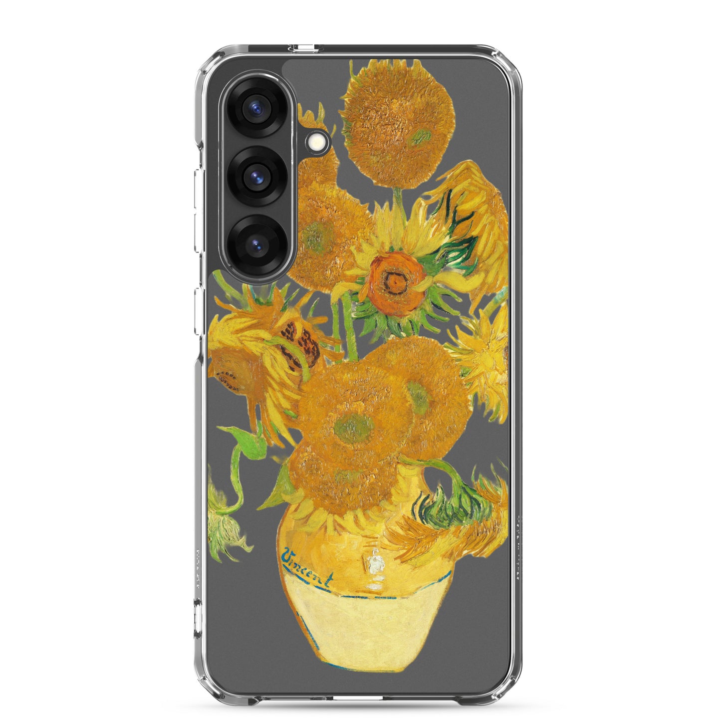 Clear Case for Samsung® - Sunflowers by Vincent van Gogh - The Culturalife