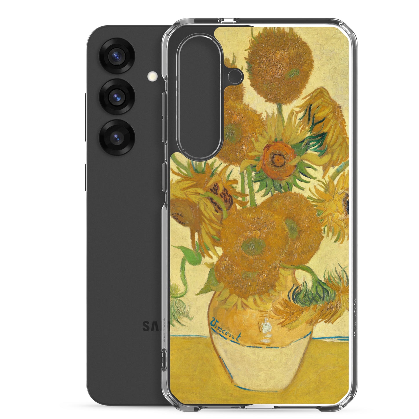 Clear Case for Samsung® - Sunflowers by Vincent van Gogh - The Culturalife