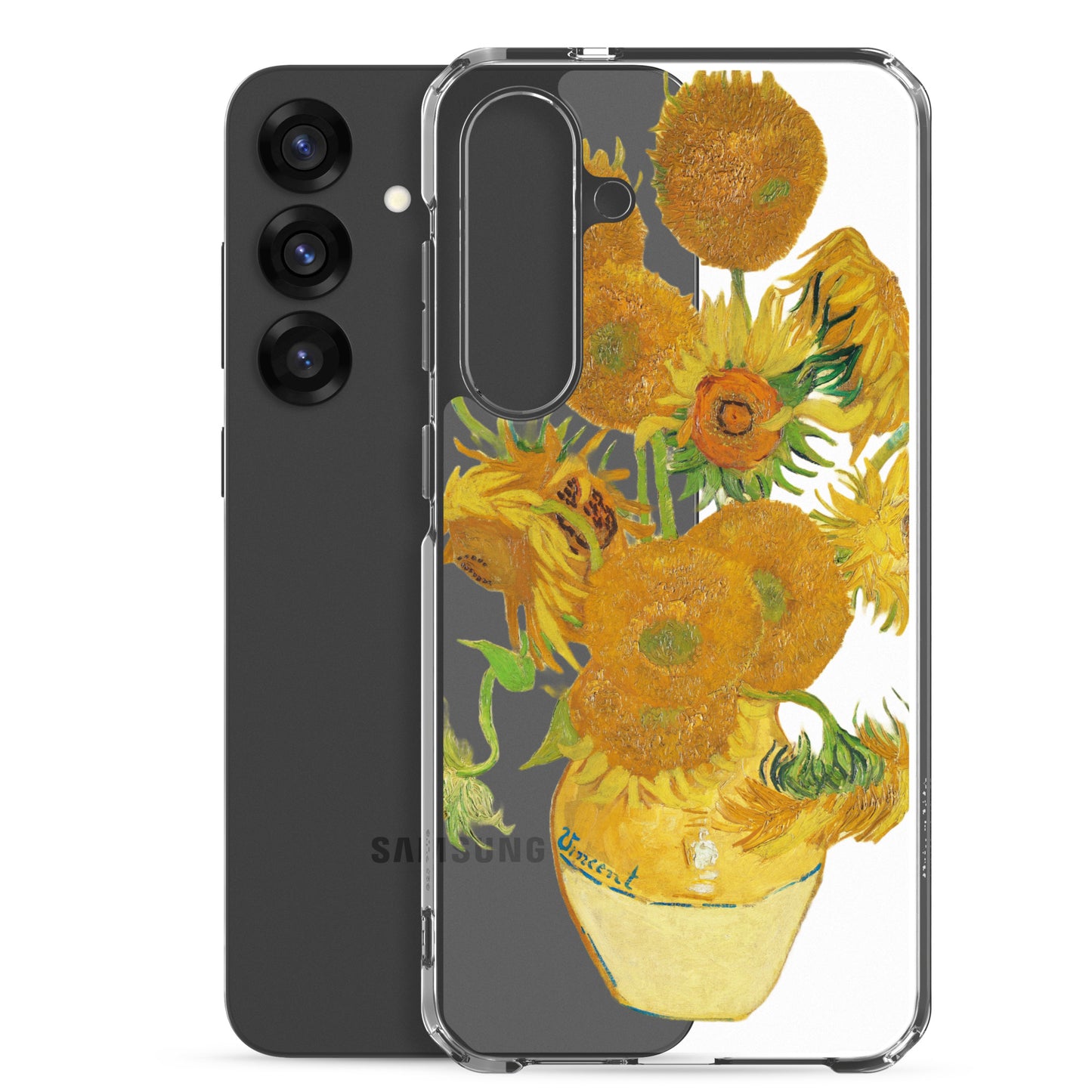 Clear Case for Samsung® - Sunflowers by Vincent van Gogh - The Culturalife