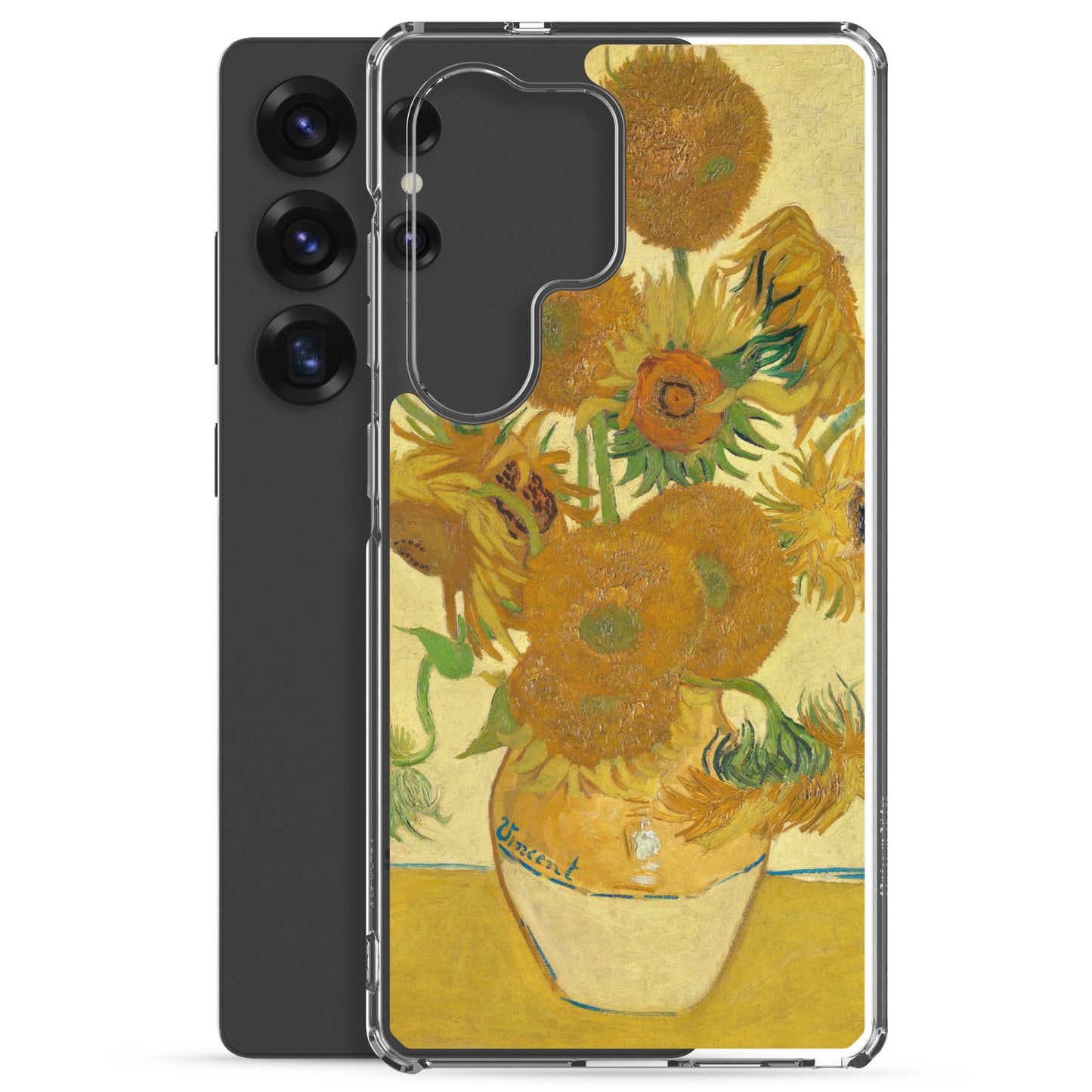 Clear Case for Samsung® - Sunflowers by Vincent van Gogh - The Culturalife