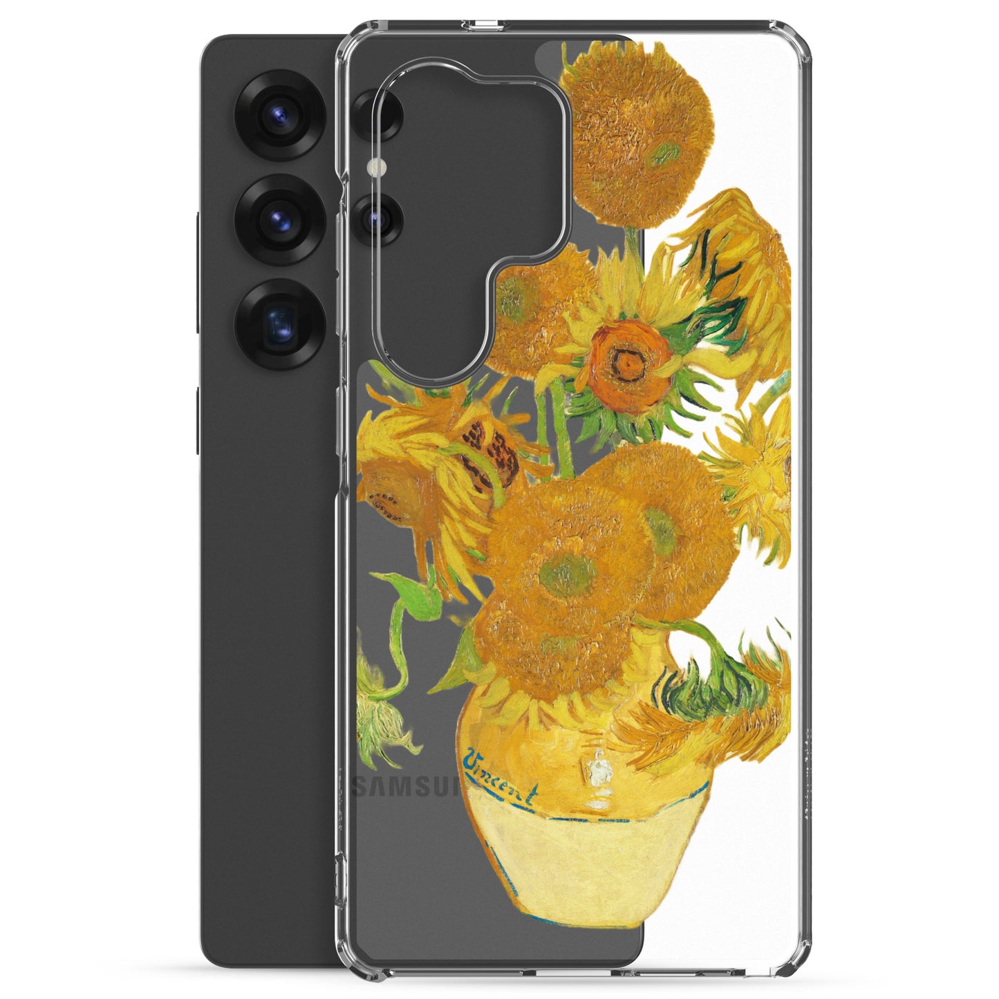 Clear Case for Samsung® - Sunflowers by Vincent van Gogh - The Culturalife
