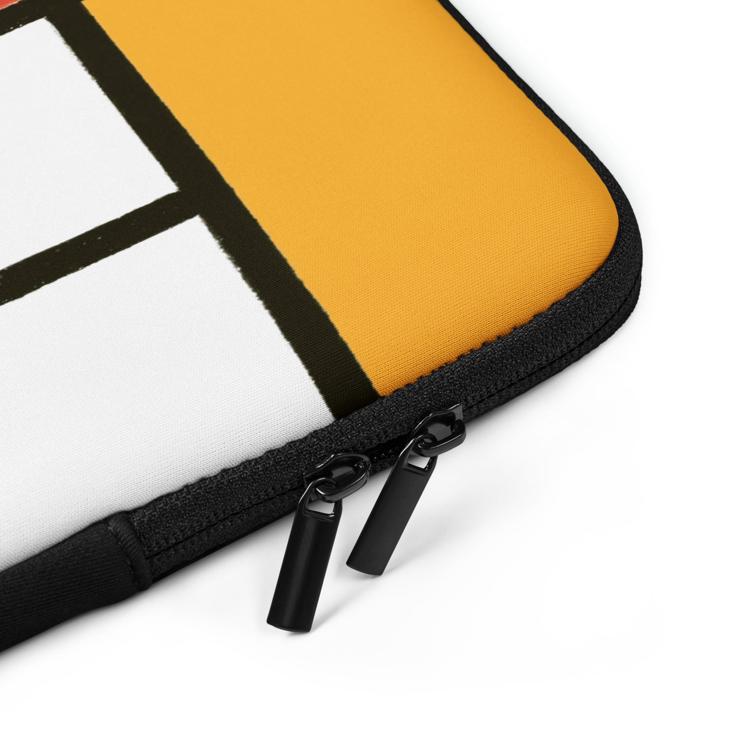 Laptop Sleeve - Composition with Red, Yellow, Blue, and Black by Piet Mondrian - The Culturalife