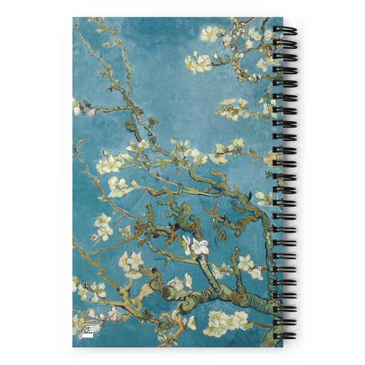 Spiral notebook - Almond Blossom by Vincent van Gogh - The Culturalife