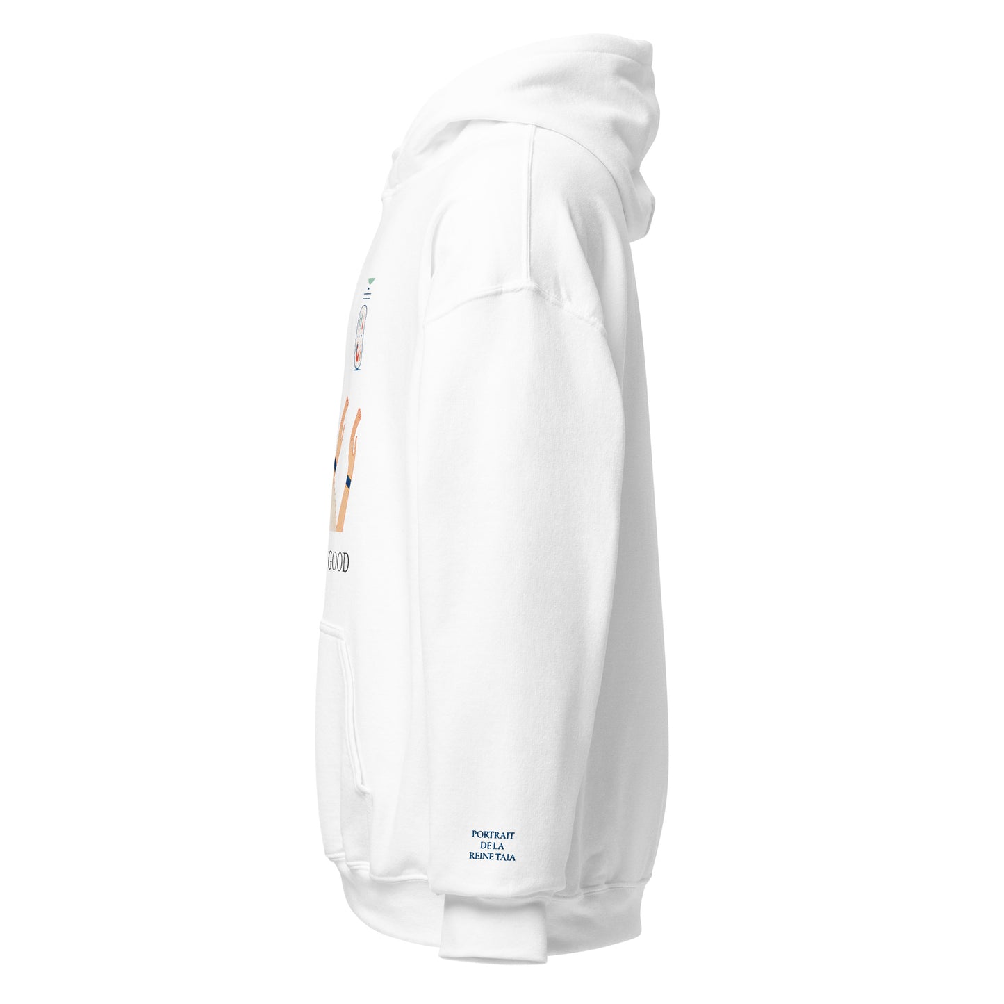 Unisex Hoodie - Portrait of Queen Tiye, wife of Amenhotep III - The Culturalife