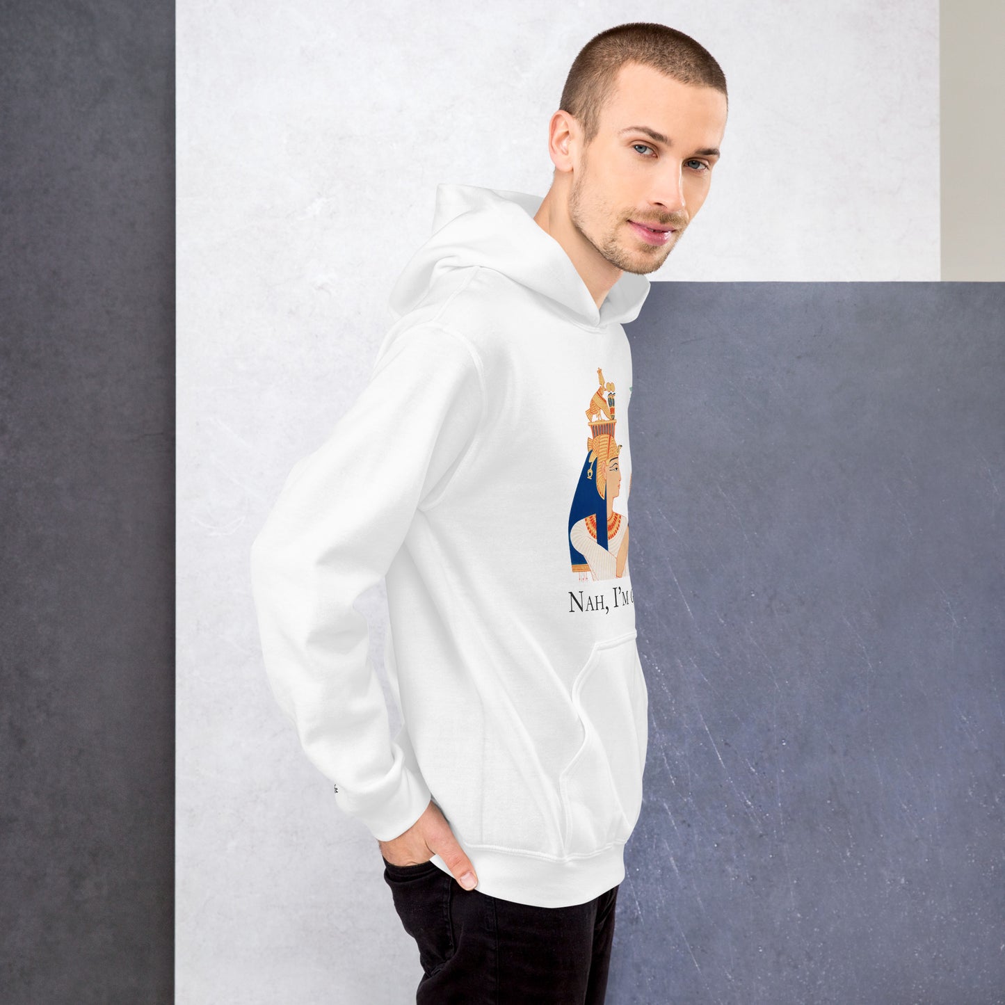 Unisex Hoodie - Portrait of Queen Tiye, wife of Amenhotep III - The Culturalife