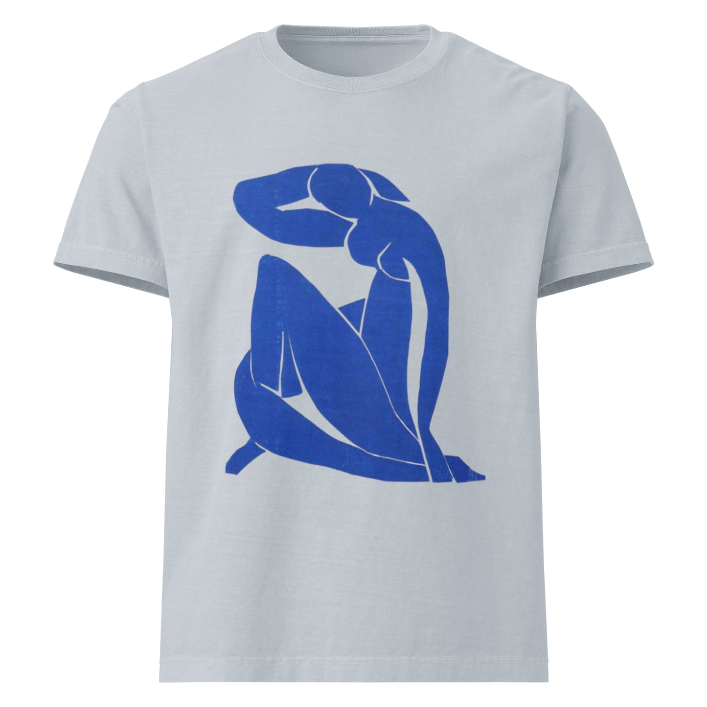 Unisex oversized t-shirt - Blue Nude by Matisse - The Culturalife
