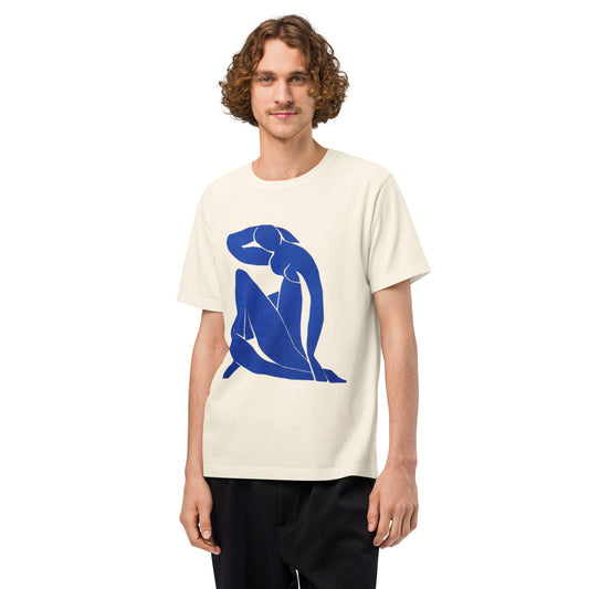 Unisex oversized t-shirt - Blue Nude by Matisse - The Culturalife