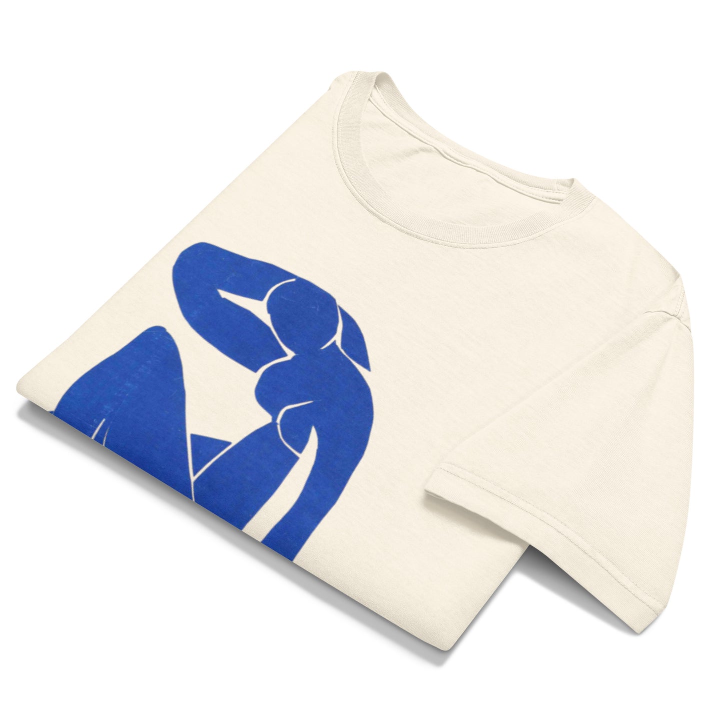 Unisex oversized t-shirt - Blue Nude by Matisse - The Culturalife