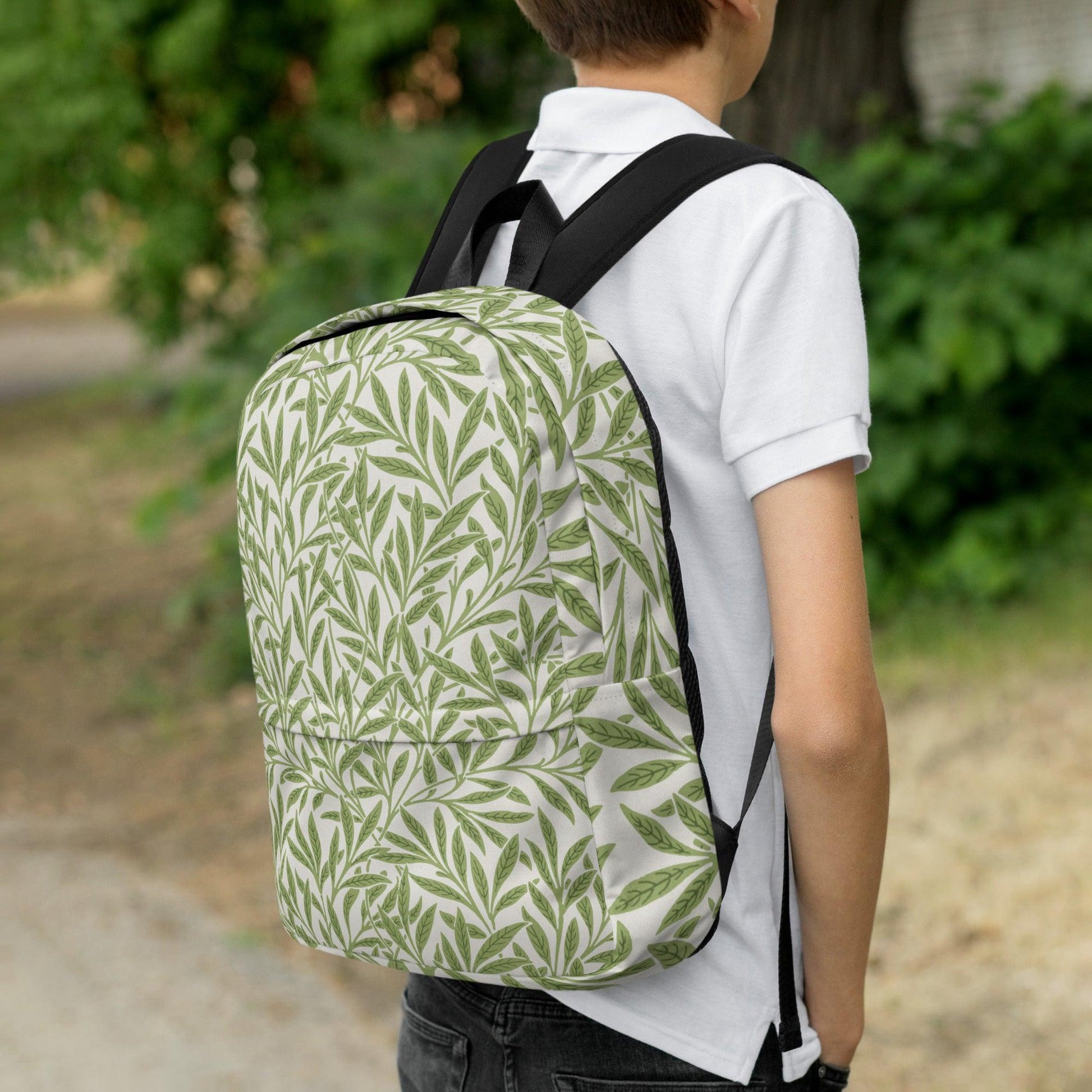 Backpack - William Morris's Willow pattern - The Culturalife