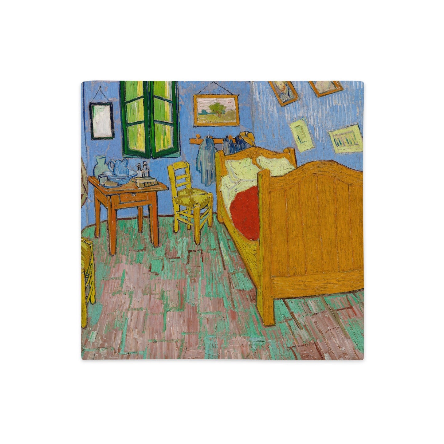 Premium Pillow Case - The Bedroom by Vincent van Gogh - The Culturalife