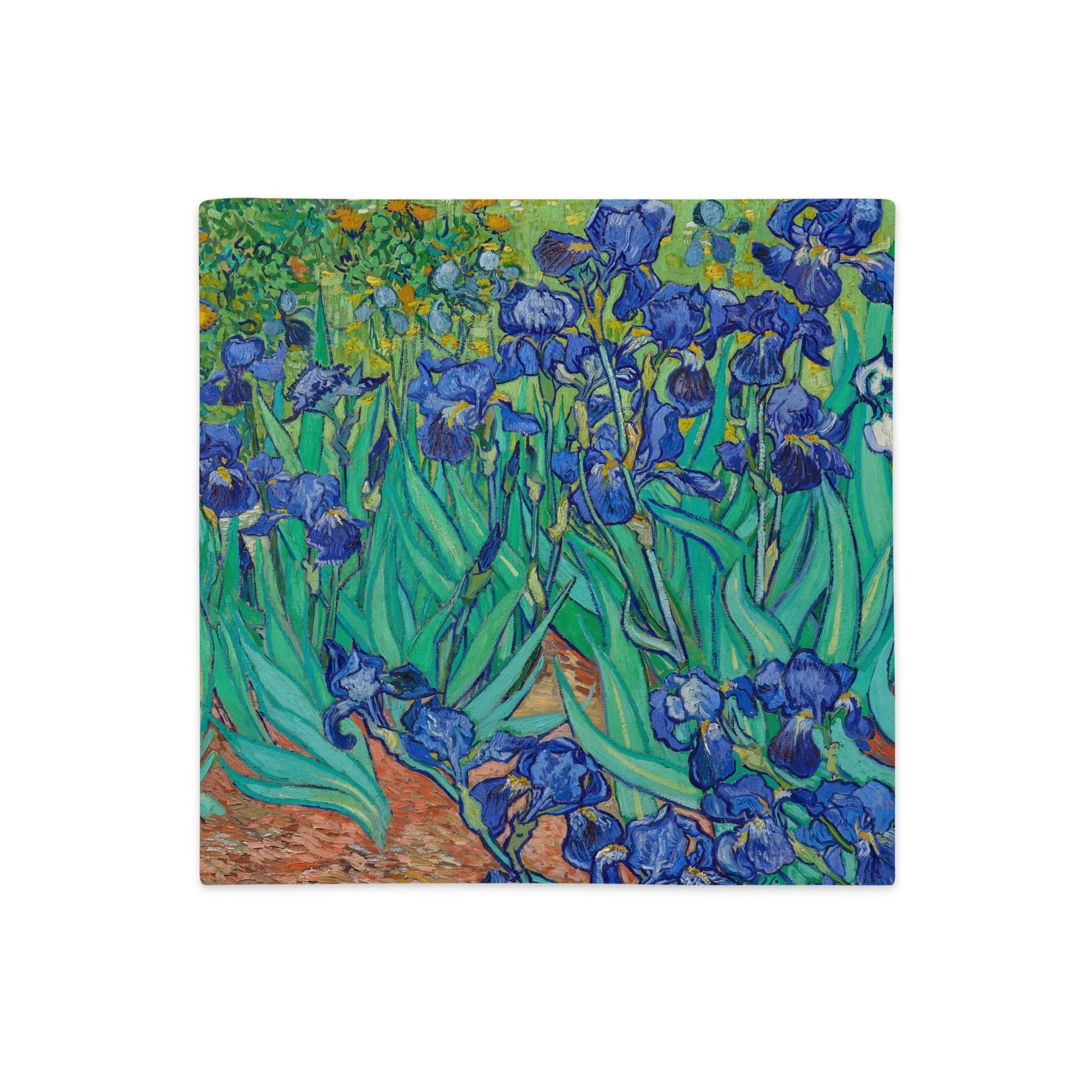 Premium Pillow Case - Irises by Vincent van Gogh - The CulturalifeHome