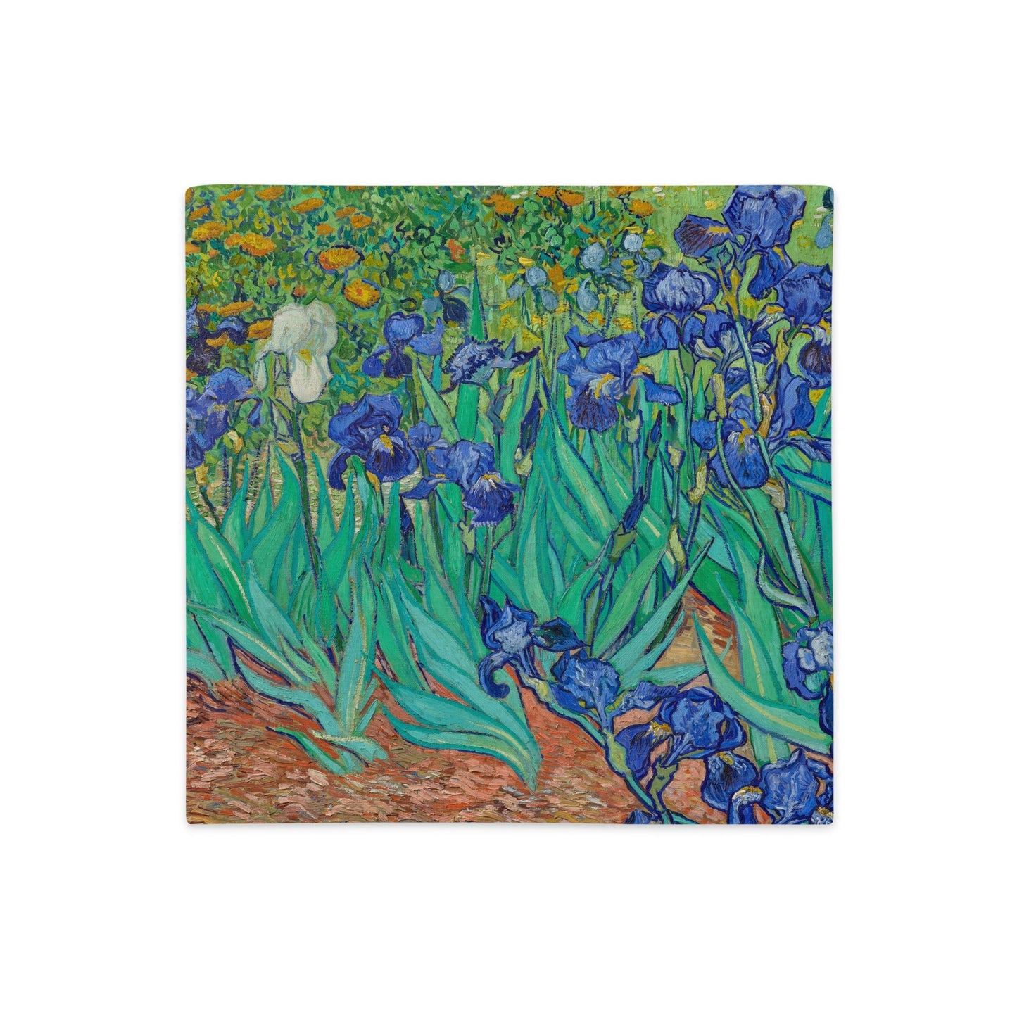 Premium Pillow Case - Irises by Vincent van Gogh - The CulturalifeHome