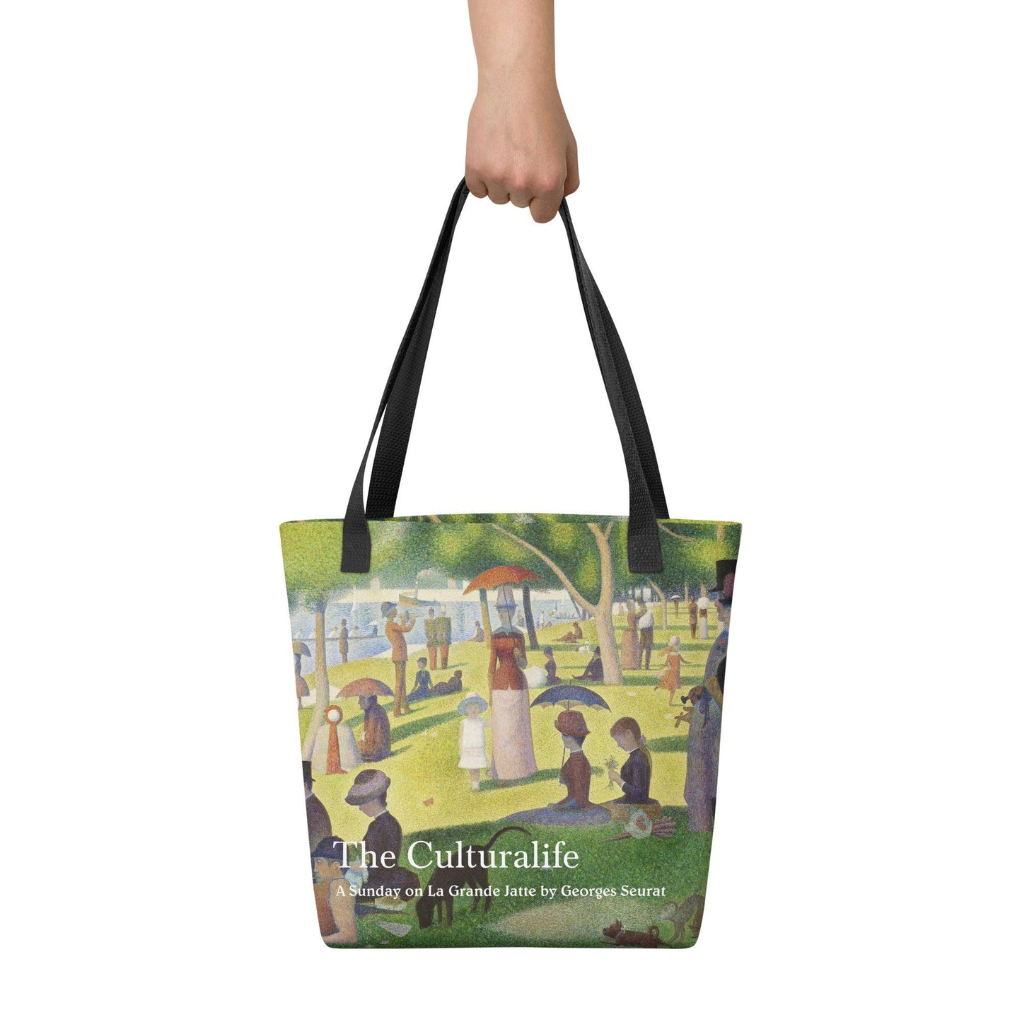 Tote bag - A Sunday on La Grande Jatte by Georges Seurat - The CulturalifeAccessoriesartCulturegeorges seurat