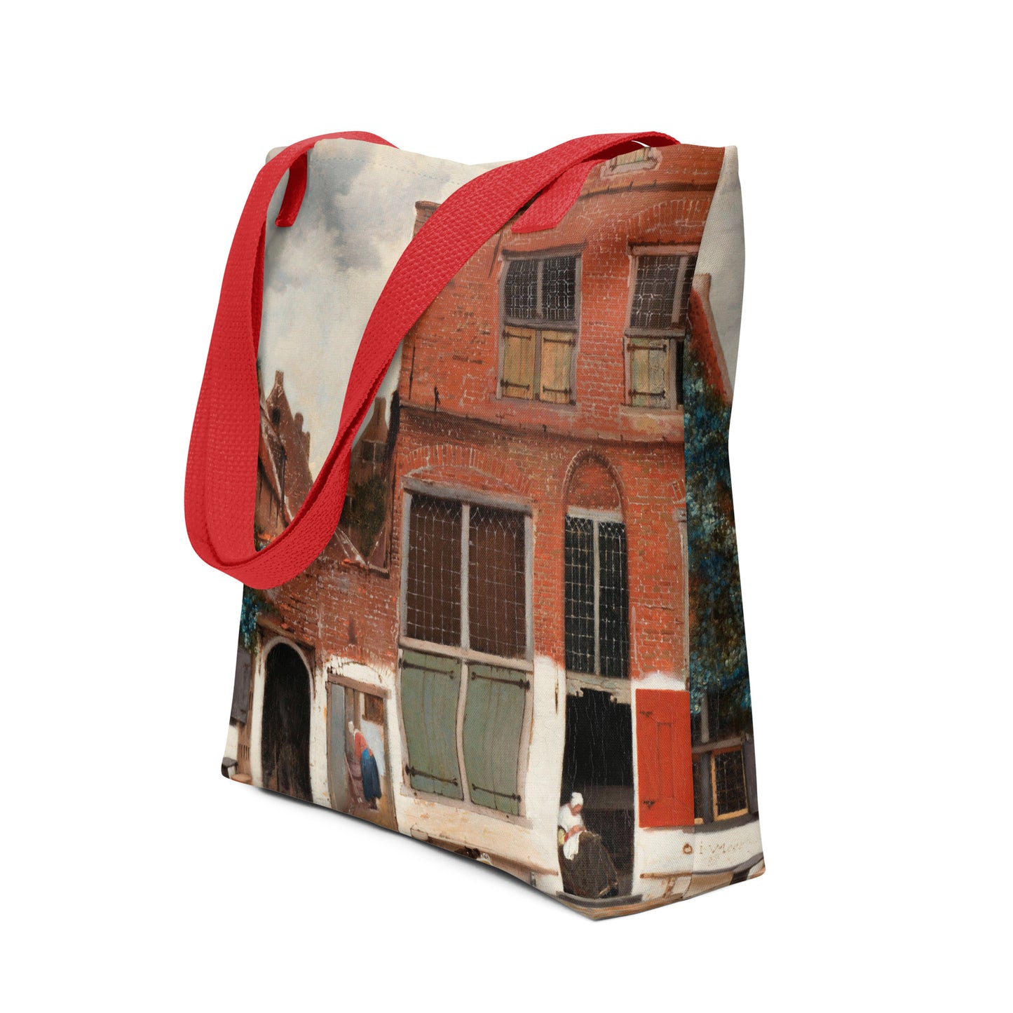 Tote bag - The Little Street by Johannes Vermeer - The Culturalife