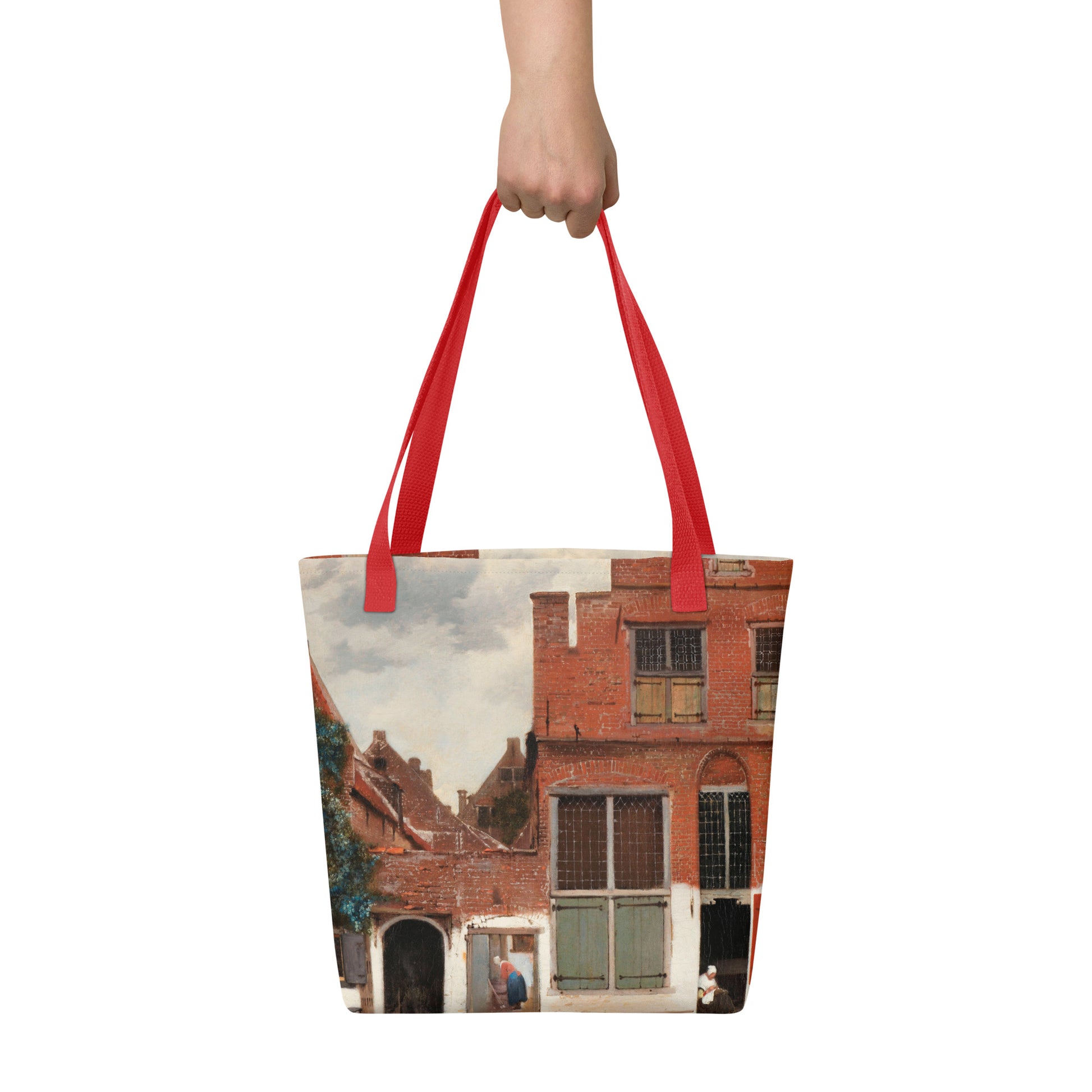 Tote bag - The Little Street by Johannes Vermeer - The Culturalife