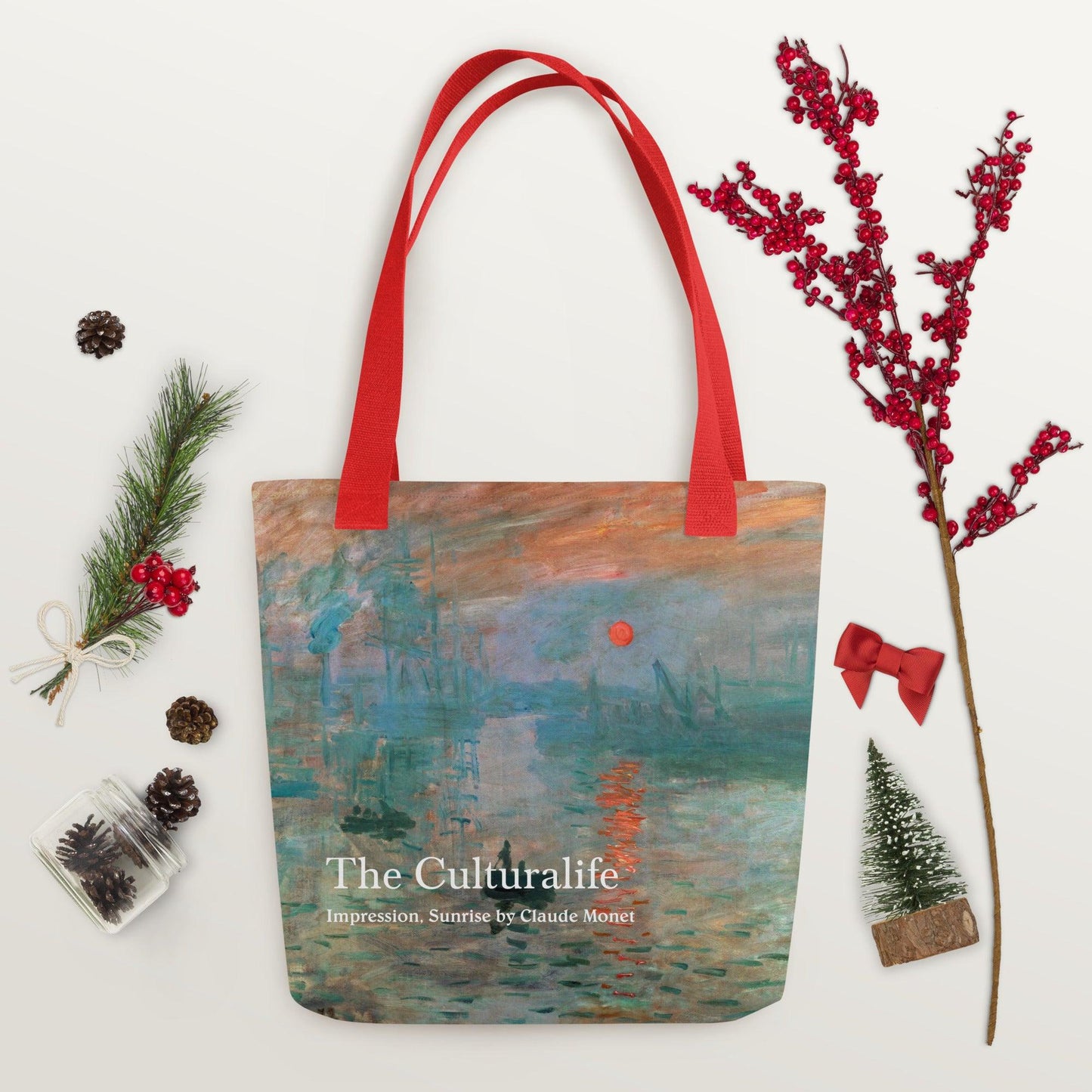 Tote bag -  Impression, Sunrise by Claude Monet - The Culturalife