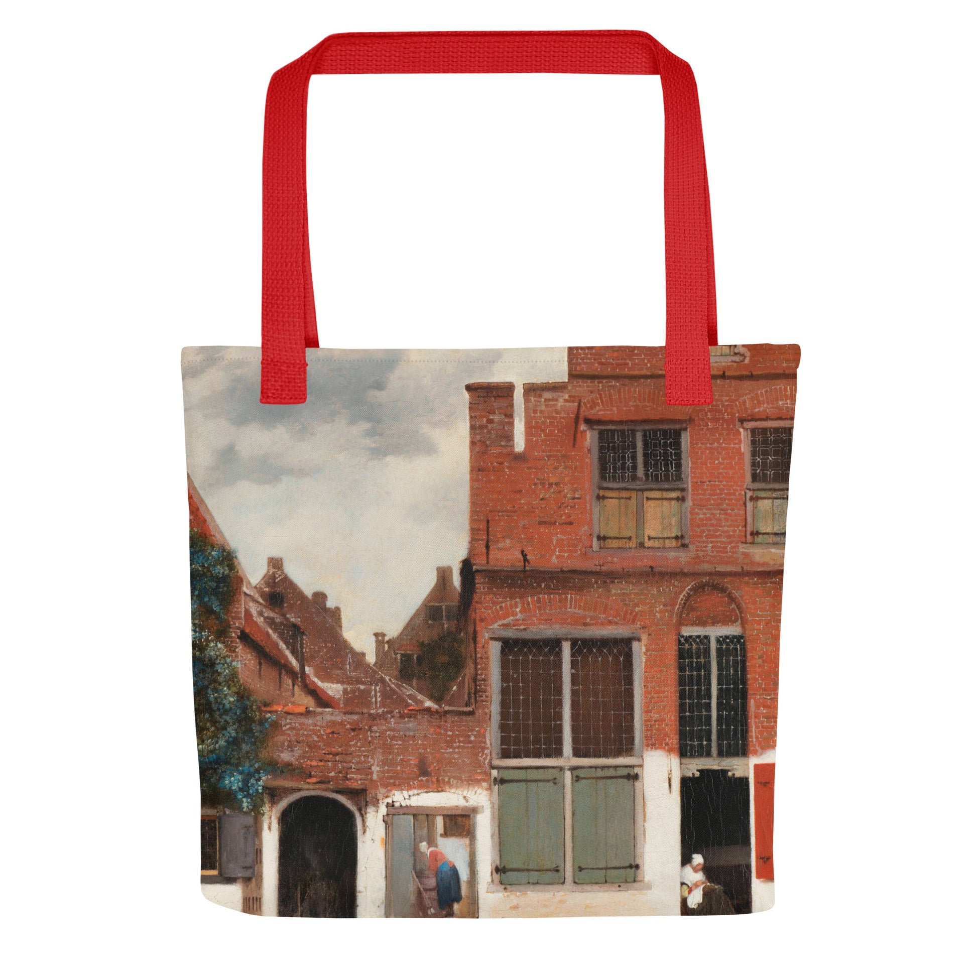 Tote bag - The Little Street by Johannes Vermeer - The Culturalife