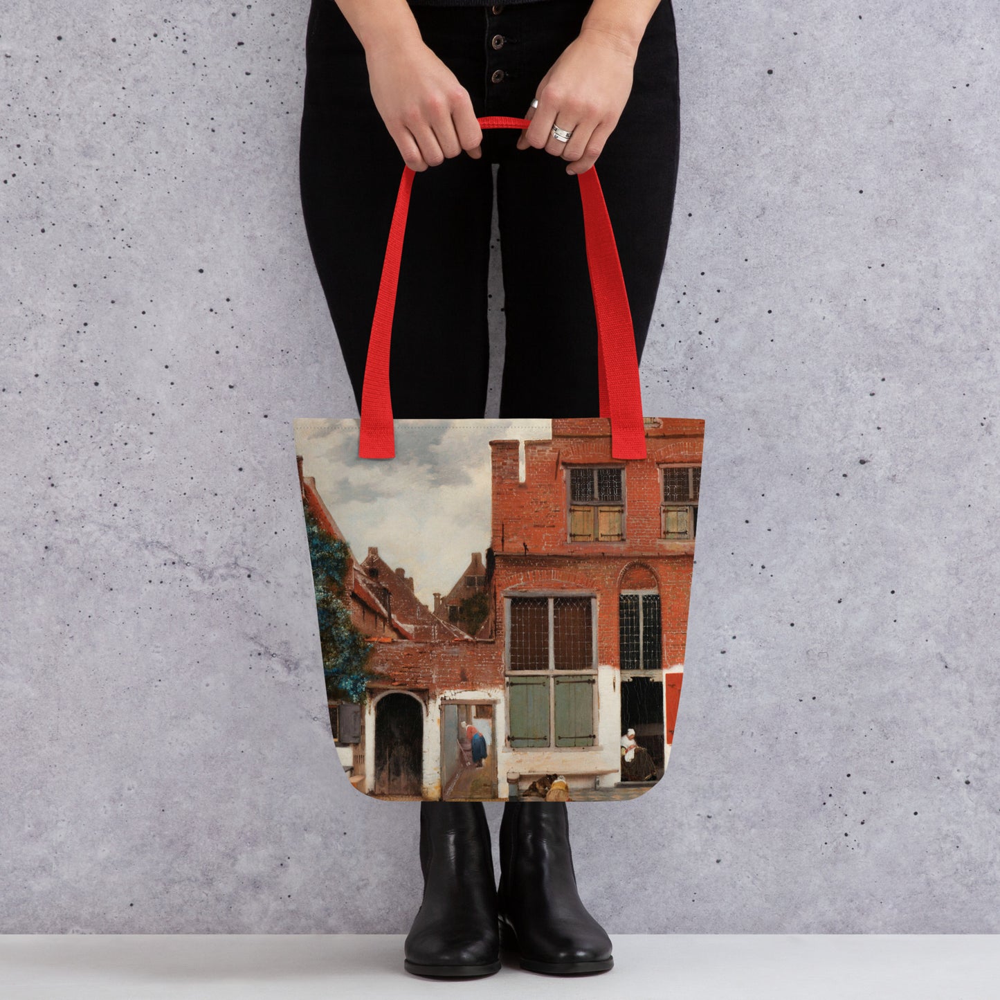 Tote bag - The Little Street by Johannes Vermeer - The Culturalife