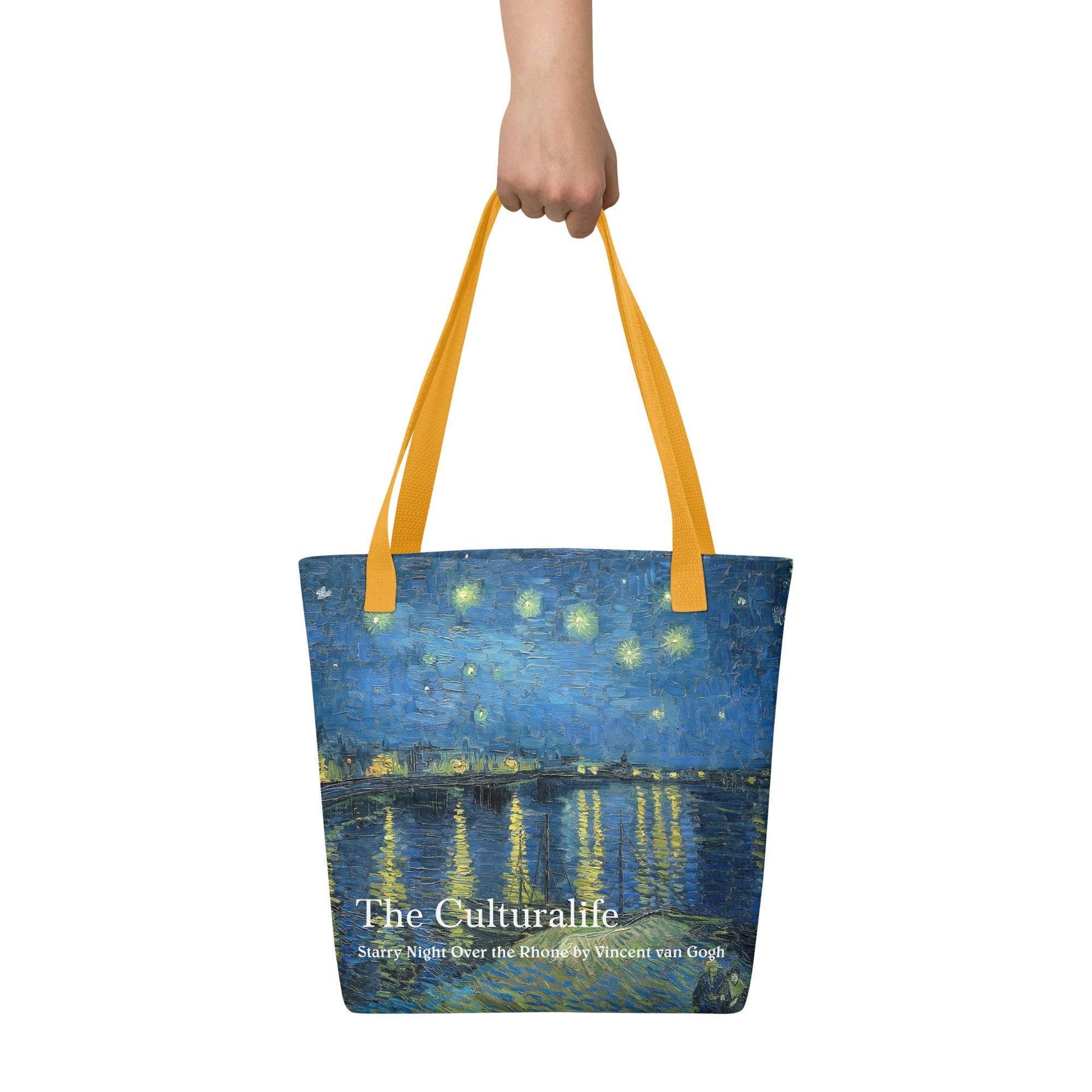 Tote bag - Starry Night Over the Rhone by Vincent van Gogh - The Culturalife