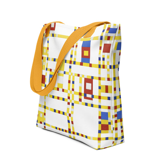 Tote bag - Broadway Boogie - Woogie by Piet Mondrian - The Culturalife