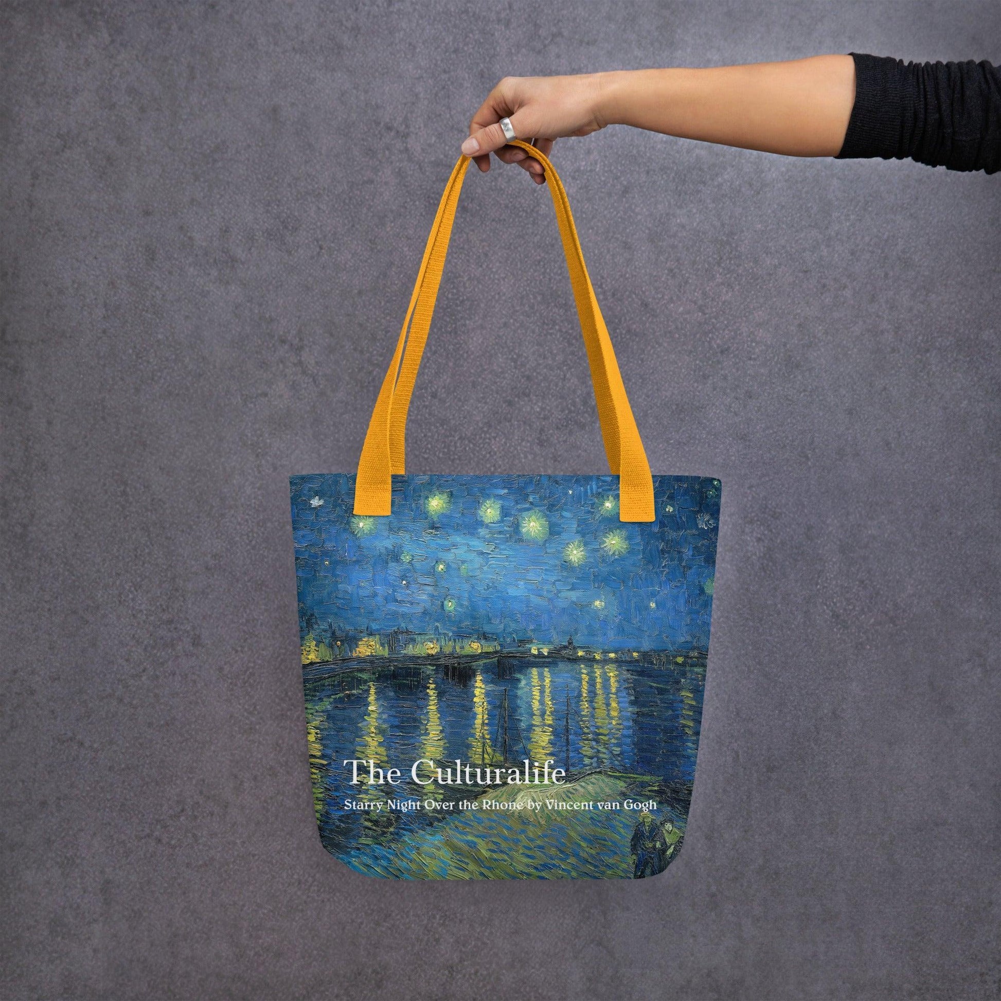 Tote bag - Starry Night Over the Rhone by Vincent van Gogh - The Culturalife