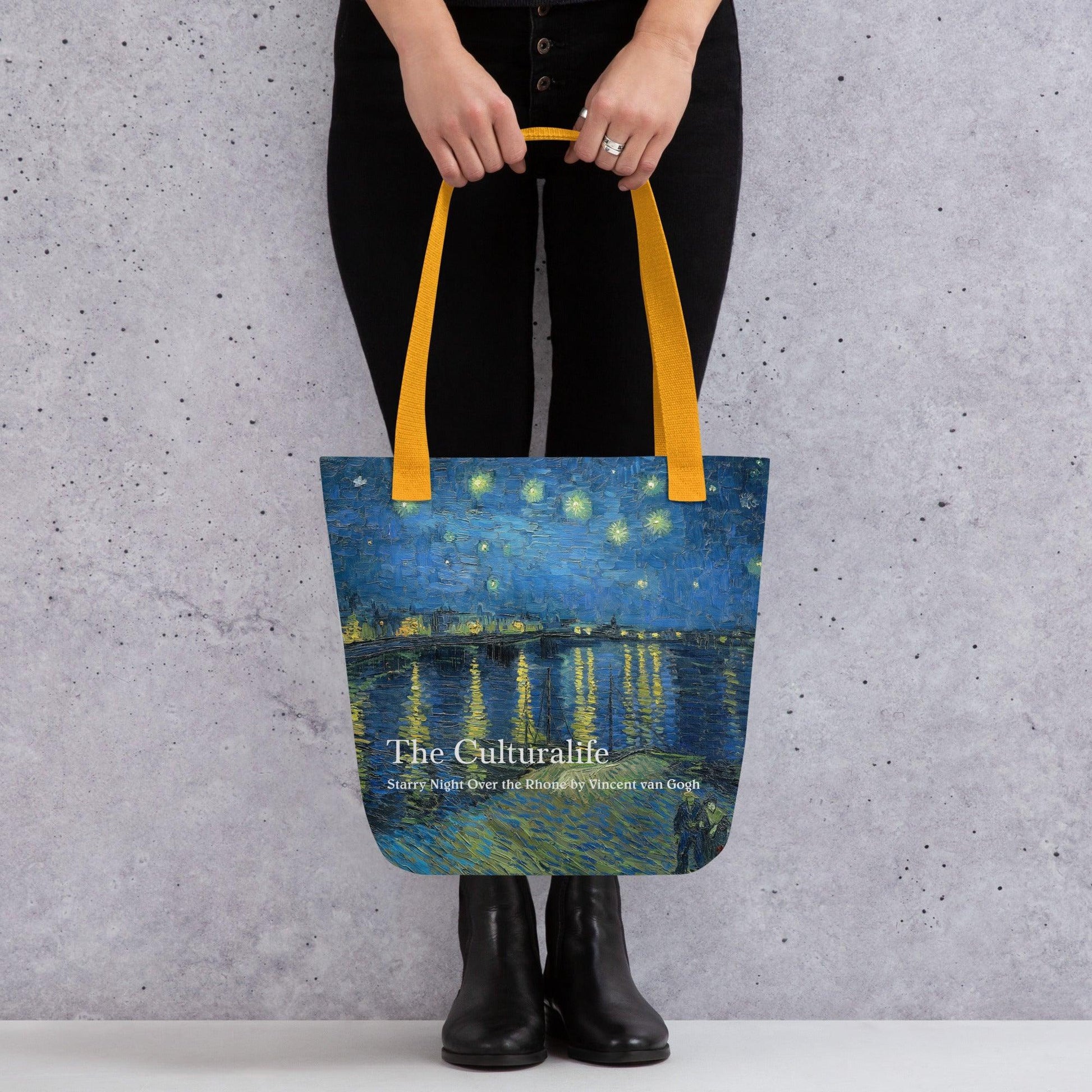 Tote bag - Starry Night Over the Rhone by Vincent van Gogh - The Culturalife