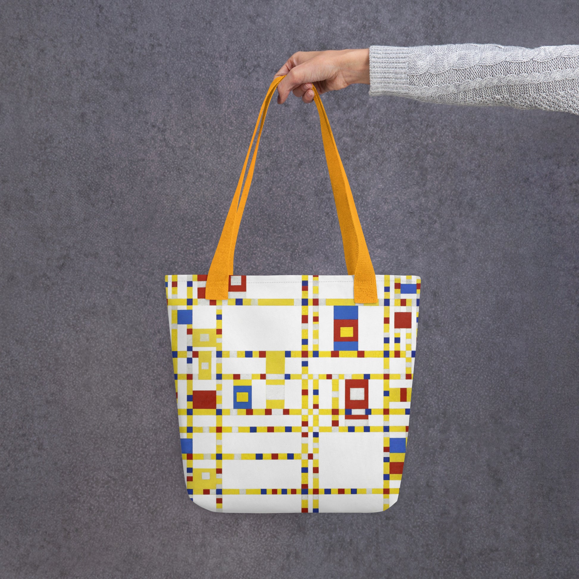 Tote bag - Broadway Boogie - Woogie by Piet Mondrian - The Culturalife