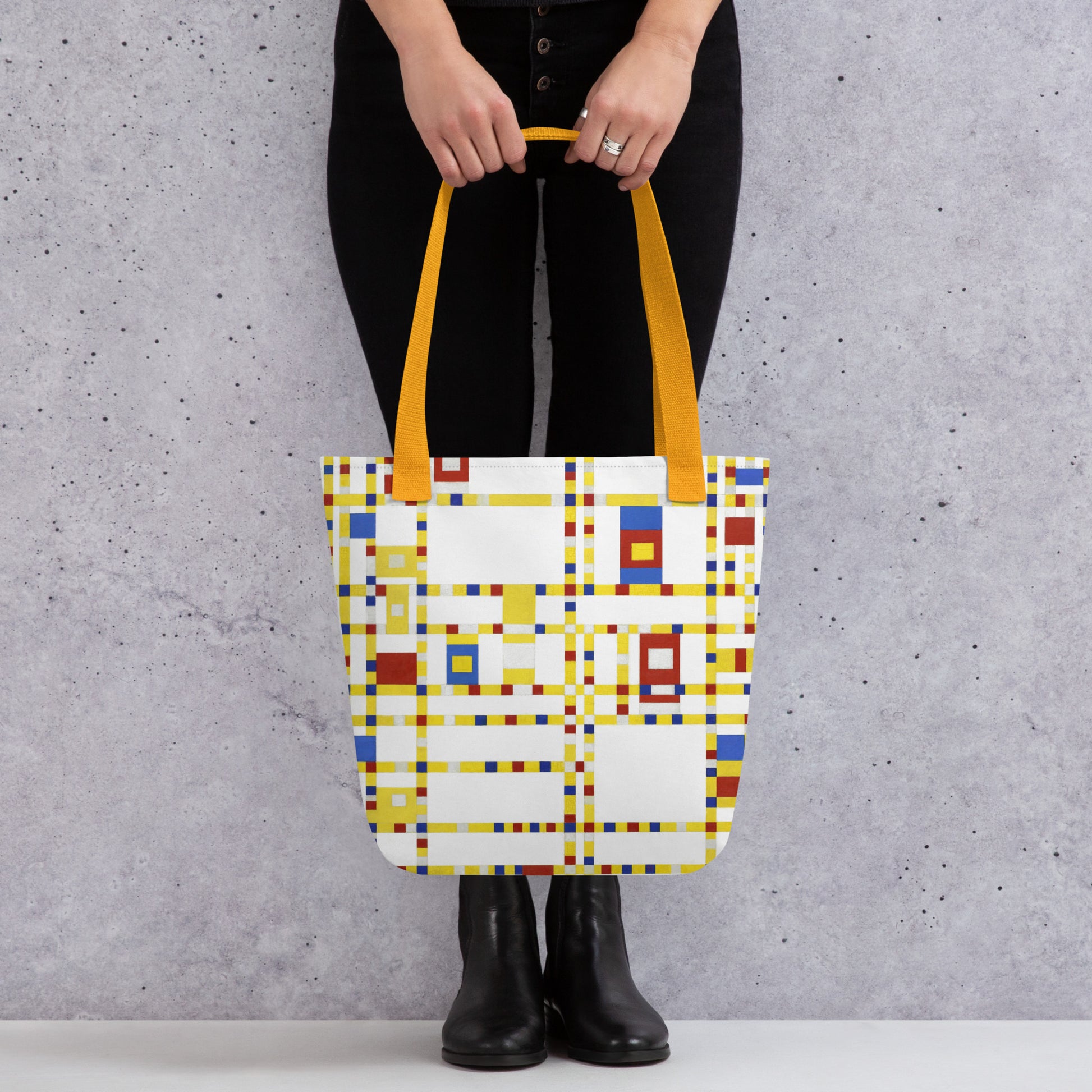 Tote bag - Broadway Boogie - Woogie by Piet Mondrian - The Culturalife