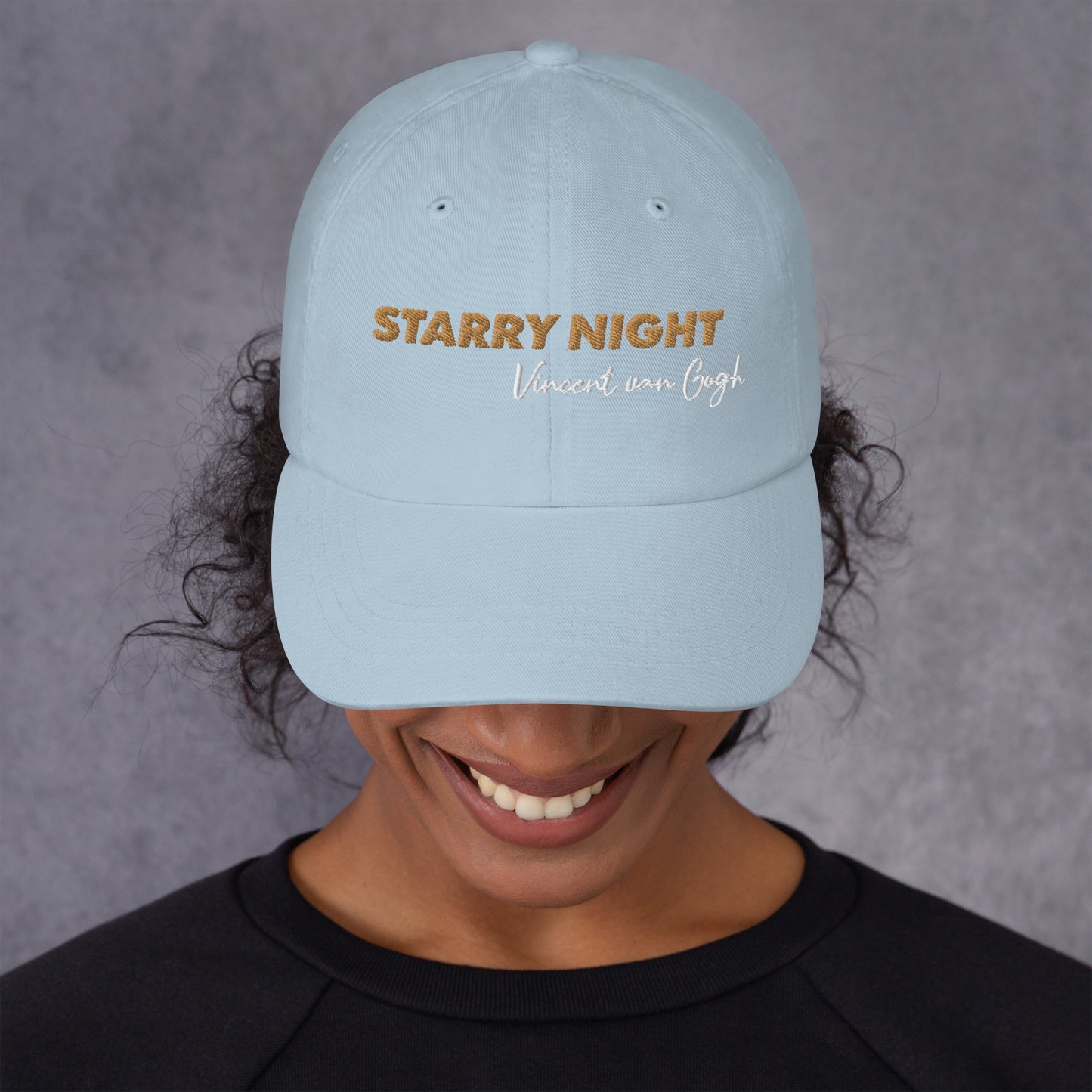 Dad hat - The Starry Night by Vincent van Gogh