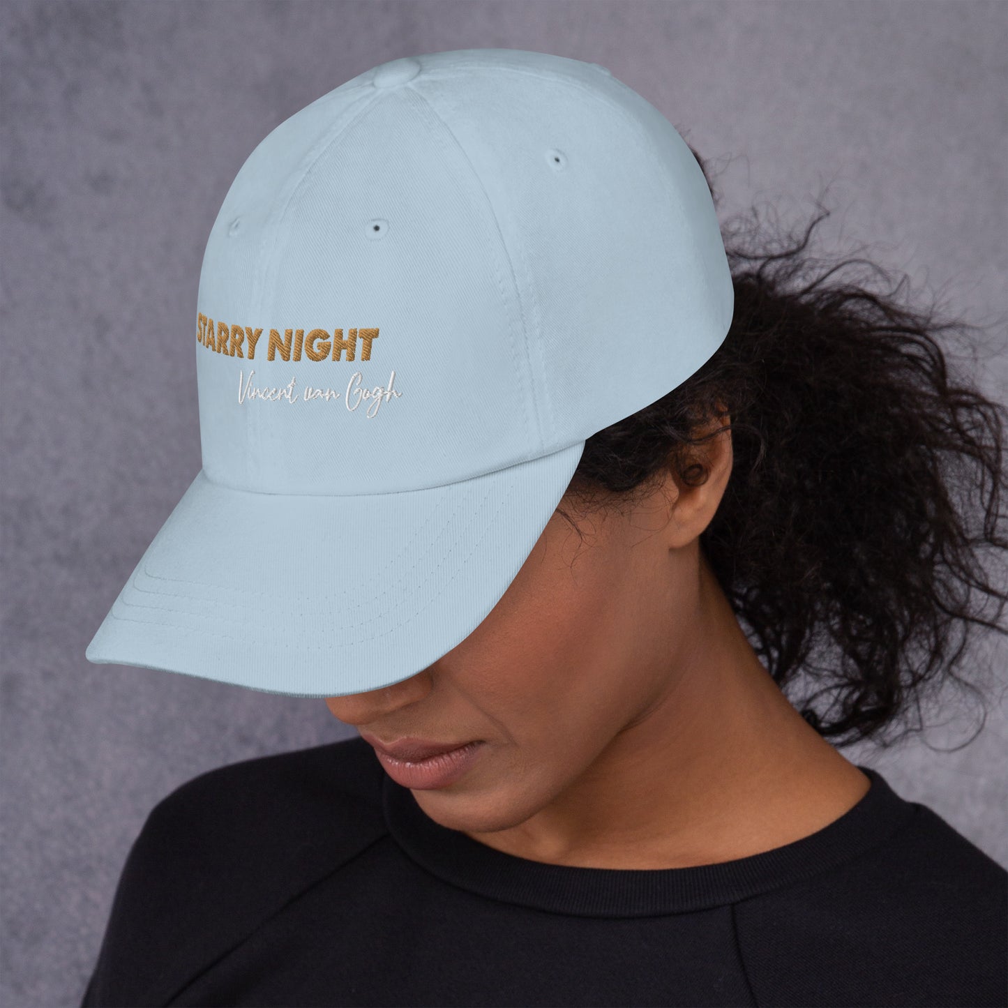 Dad hat - The Starry Night by Vincent van Gogh