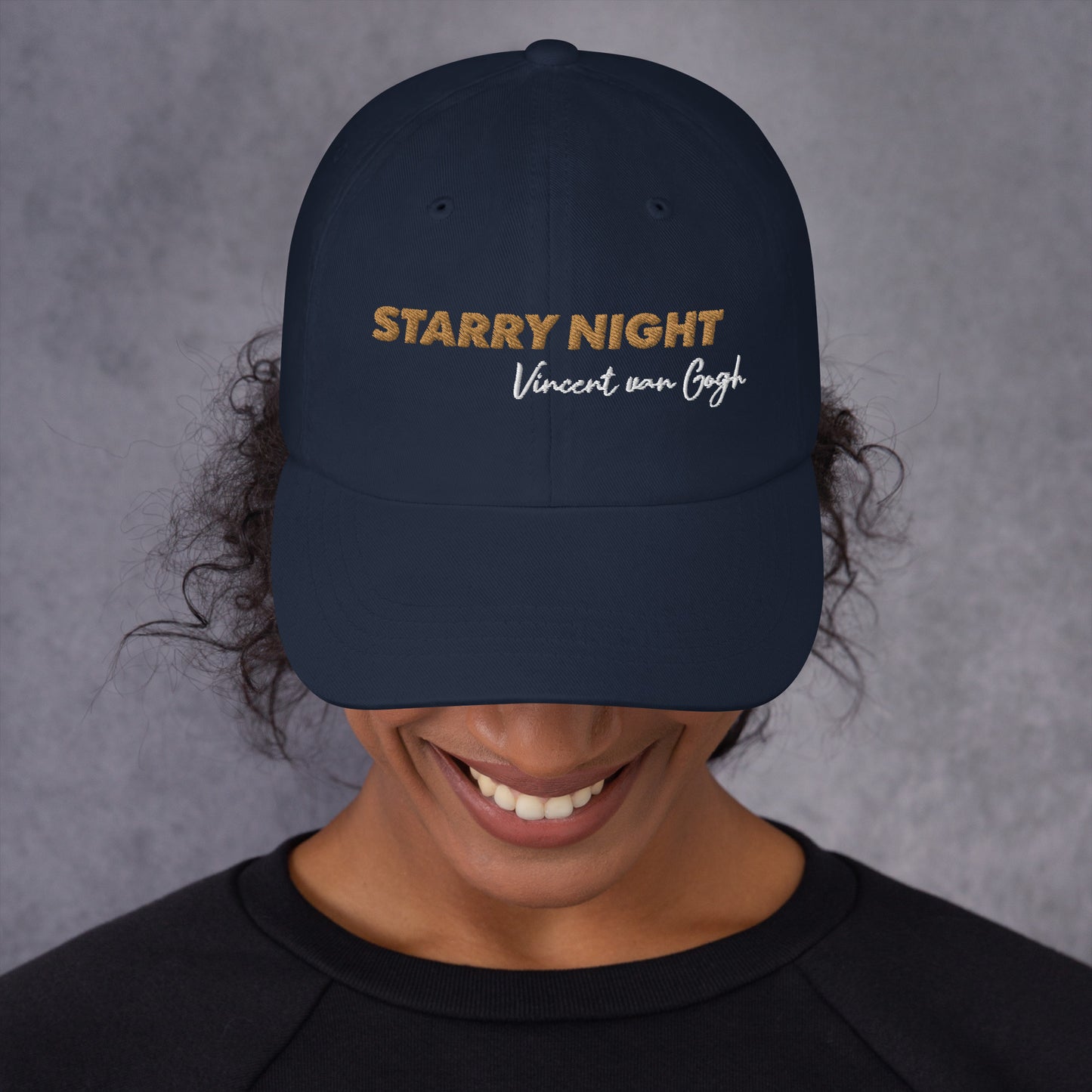 Dad hat - The Starry Night by Vincent van Gogh