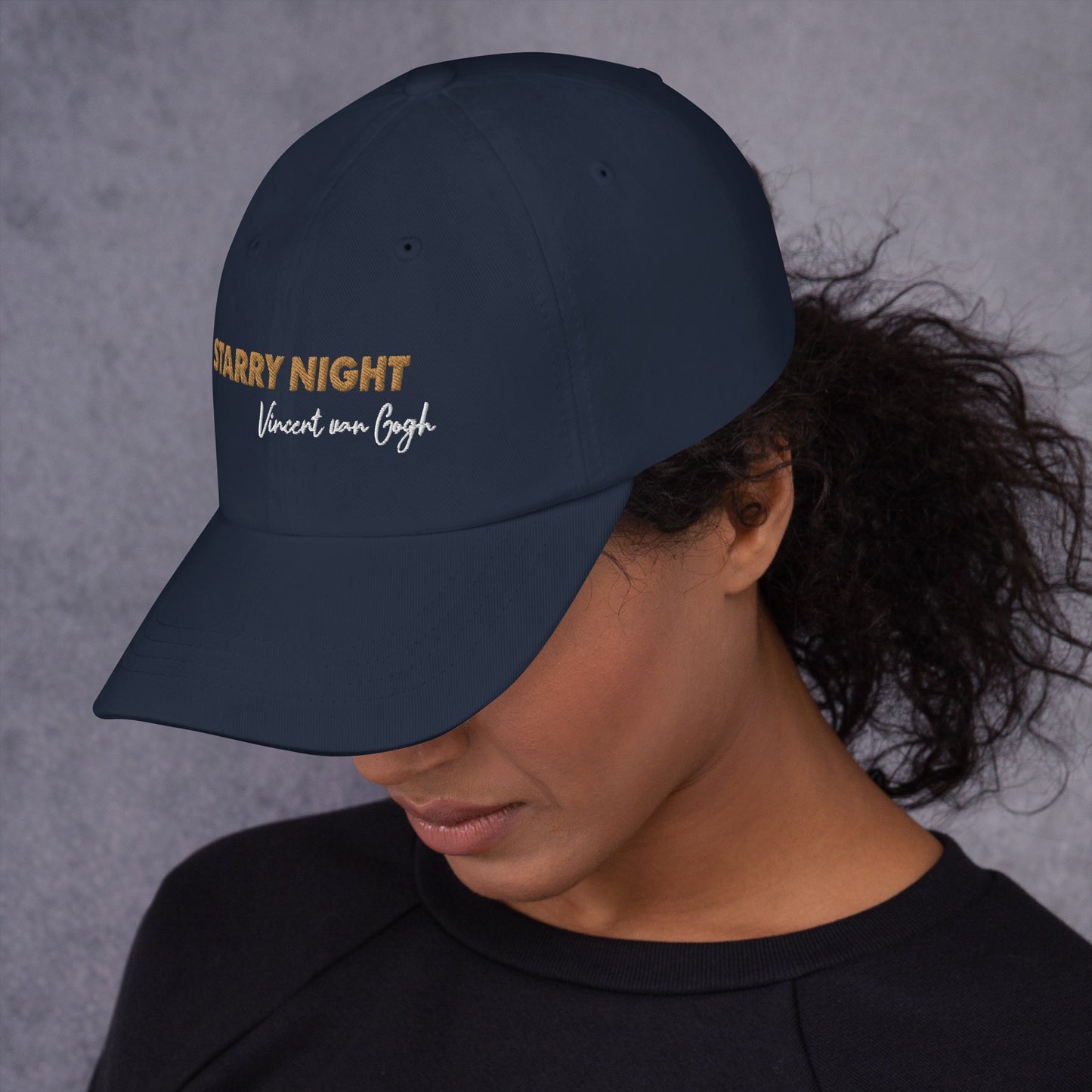 Dad hat - The Starry Night by Vincent van Gogh