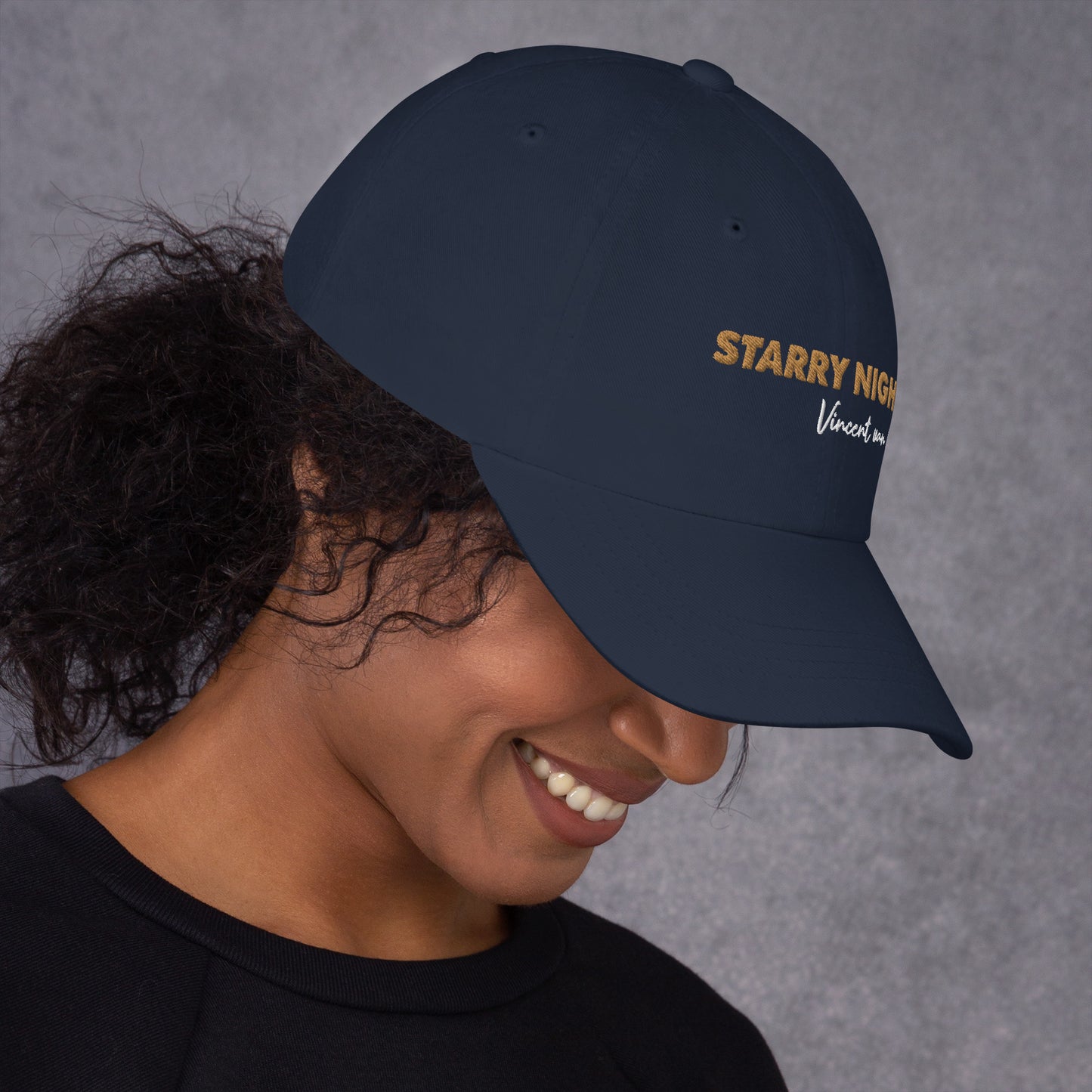 Dad hat - The Starry Night by Vincent van Gogh