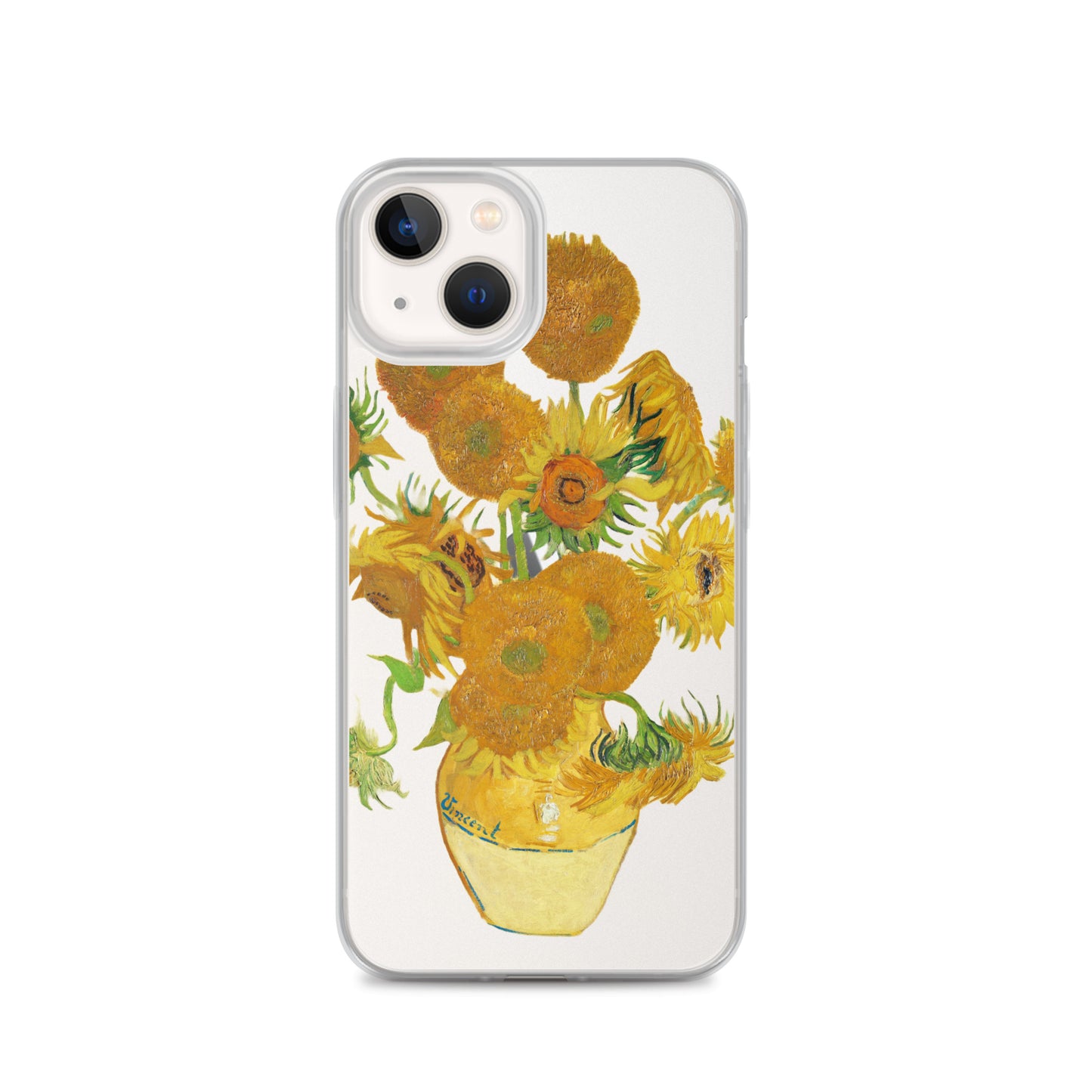 Clear Case for iPhone® - Sunflowers by Vincent van Gogh