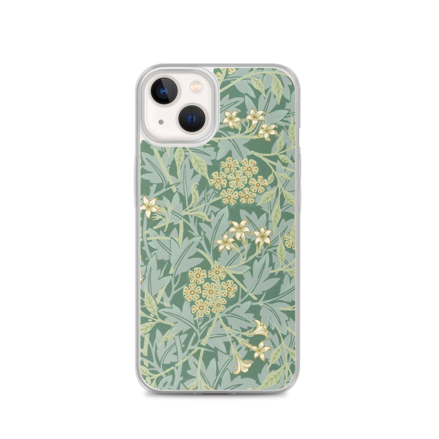 Clear Case for iPhone®  - Jasmine Pattern by William Morris