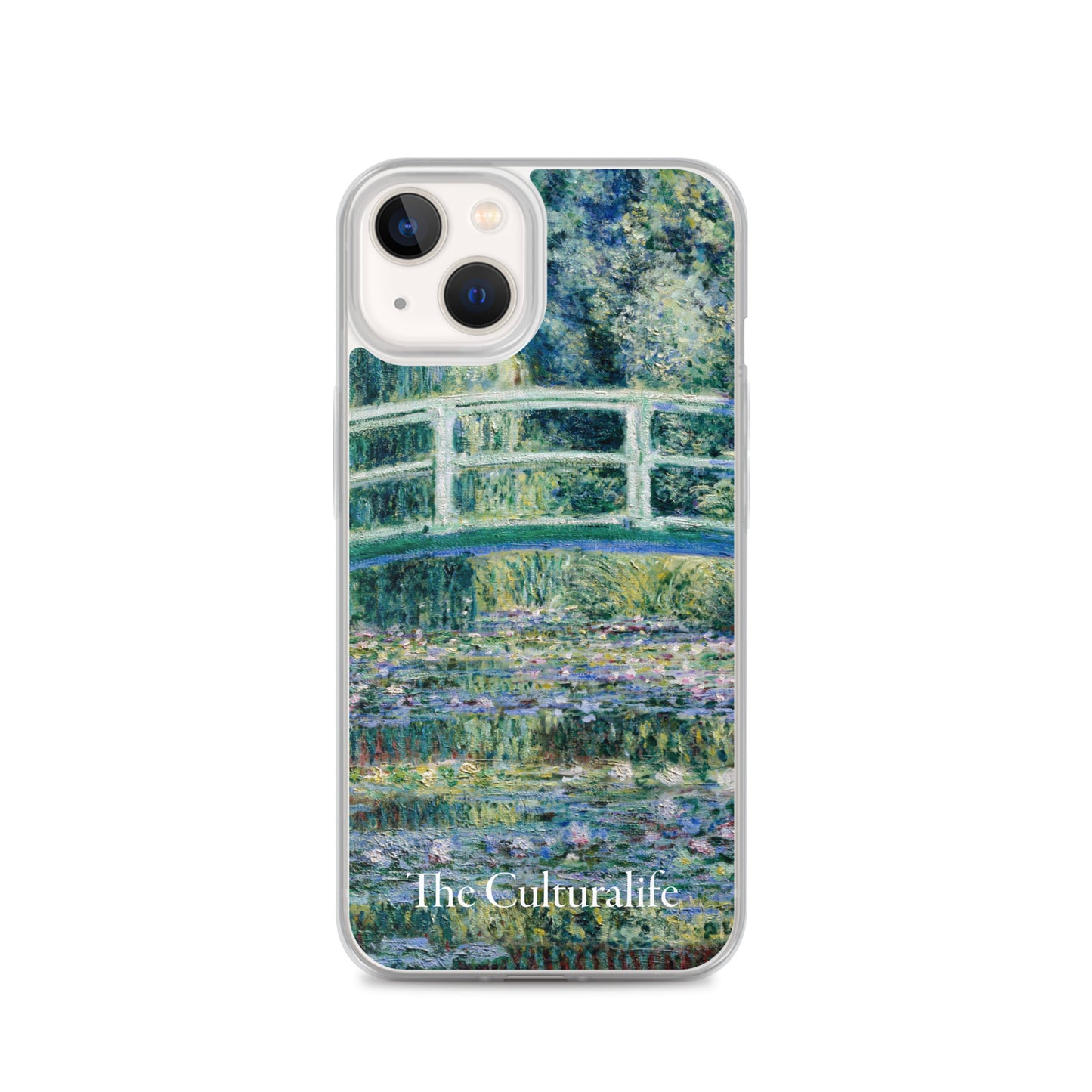 Clear Case for iPhone® - Water Lilies and Japanese Bridge by Claude Monet