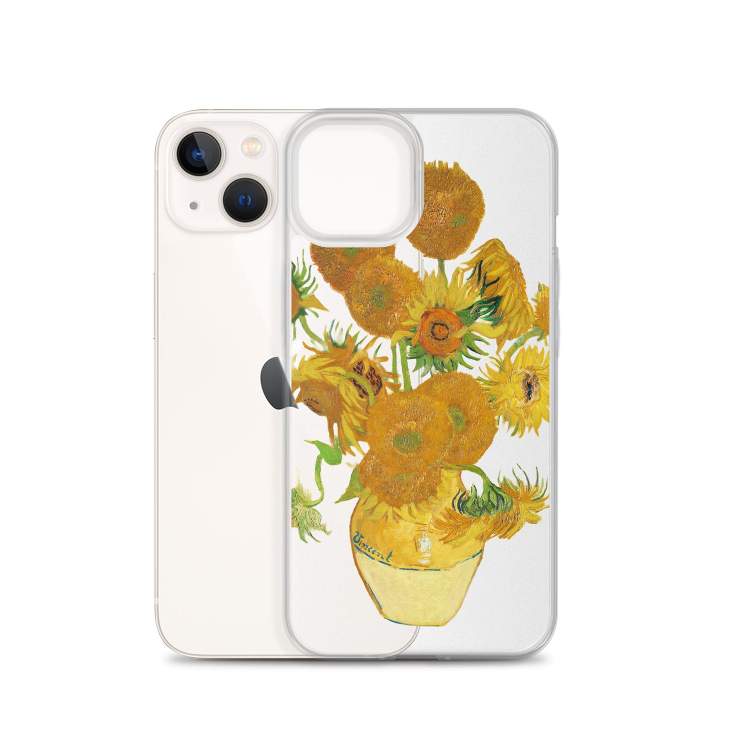 Clear Case for iPhone® - Sunflowers by Vincent van Gogh