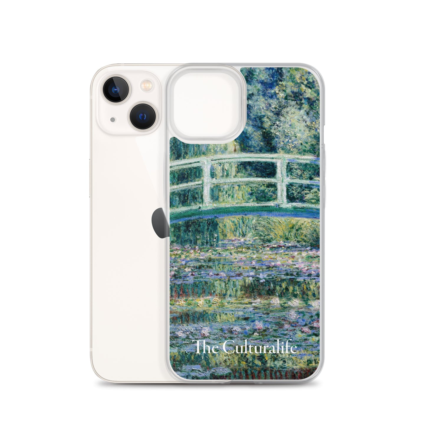 Clear Case for iPhone® - Water Lilies and Japanese Bridge by Claude Monet