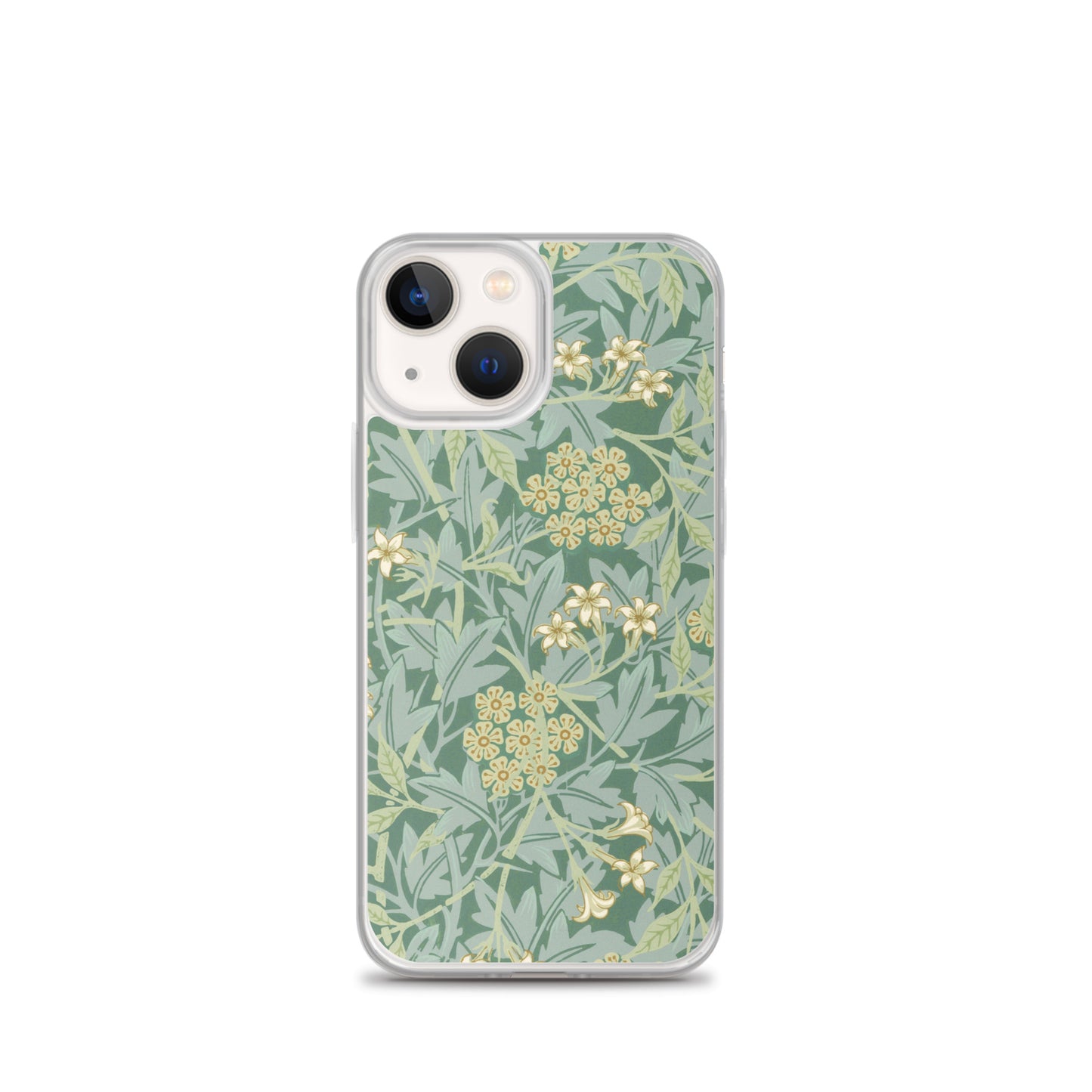 Clear Case for iPhone®  - Jasmine Pattern by William Morris