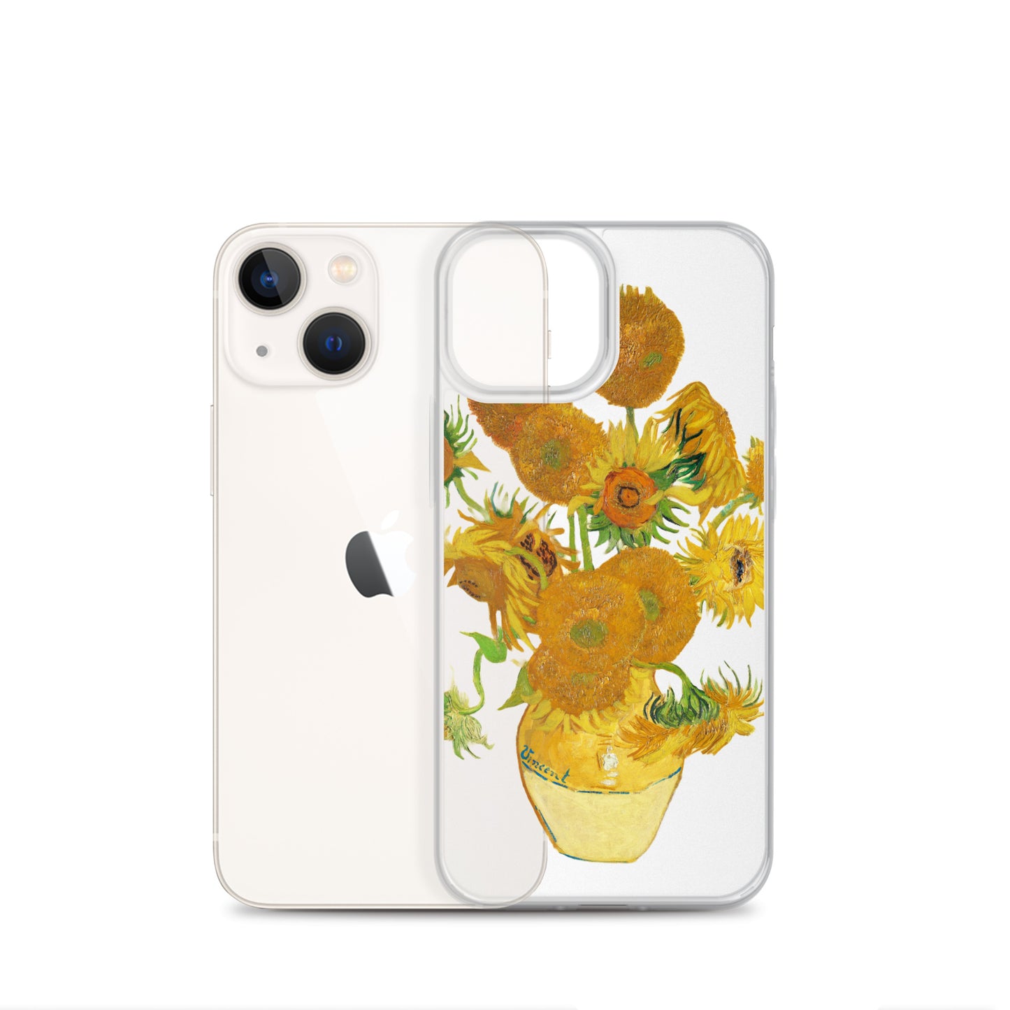 Clear Case for iPhone® - Sunflowers by Vincent van Gogh