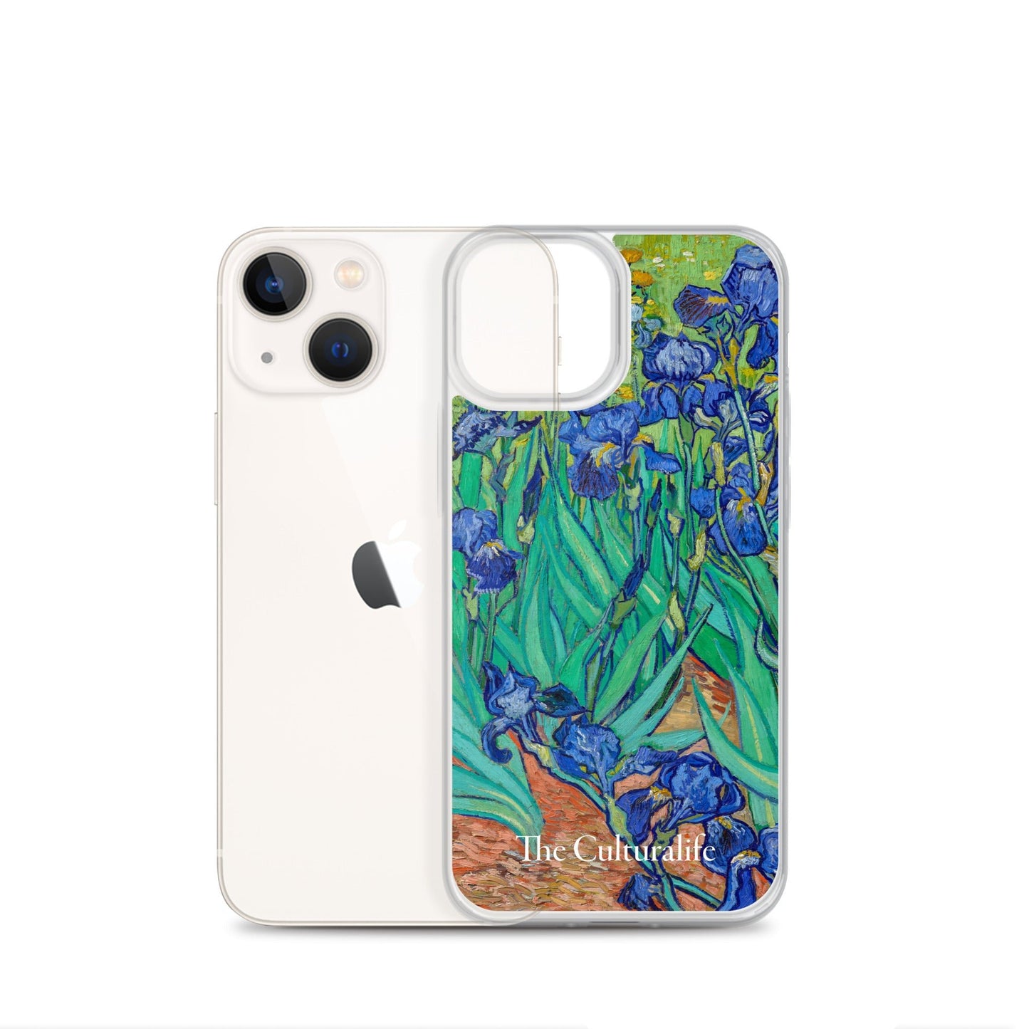 Clear Case for iPhone® - Irises by Vincent van Gogh - The CulturalifeAccessories