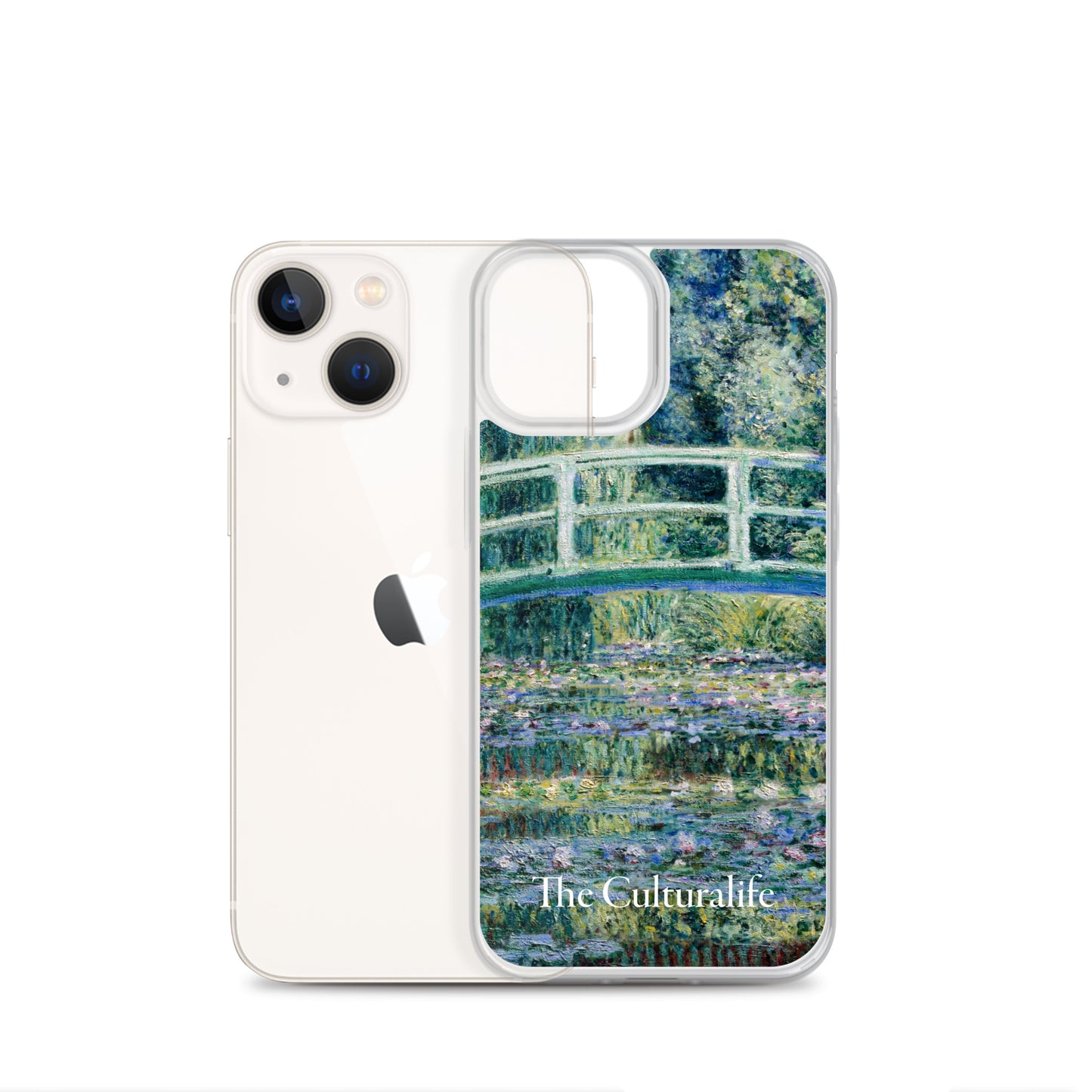 Clear Case for iPhone® - Water Lilies and Japanese Bridge by Claude Monet