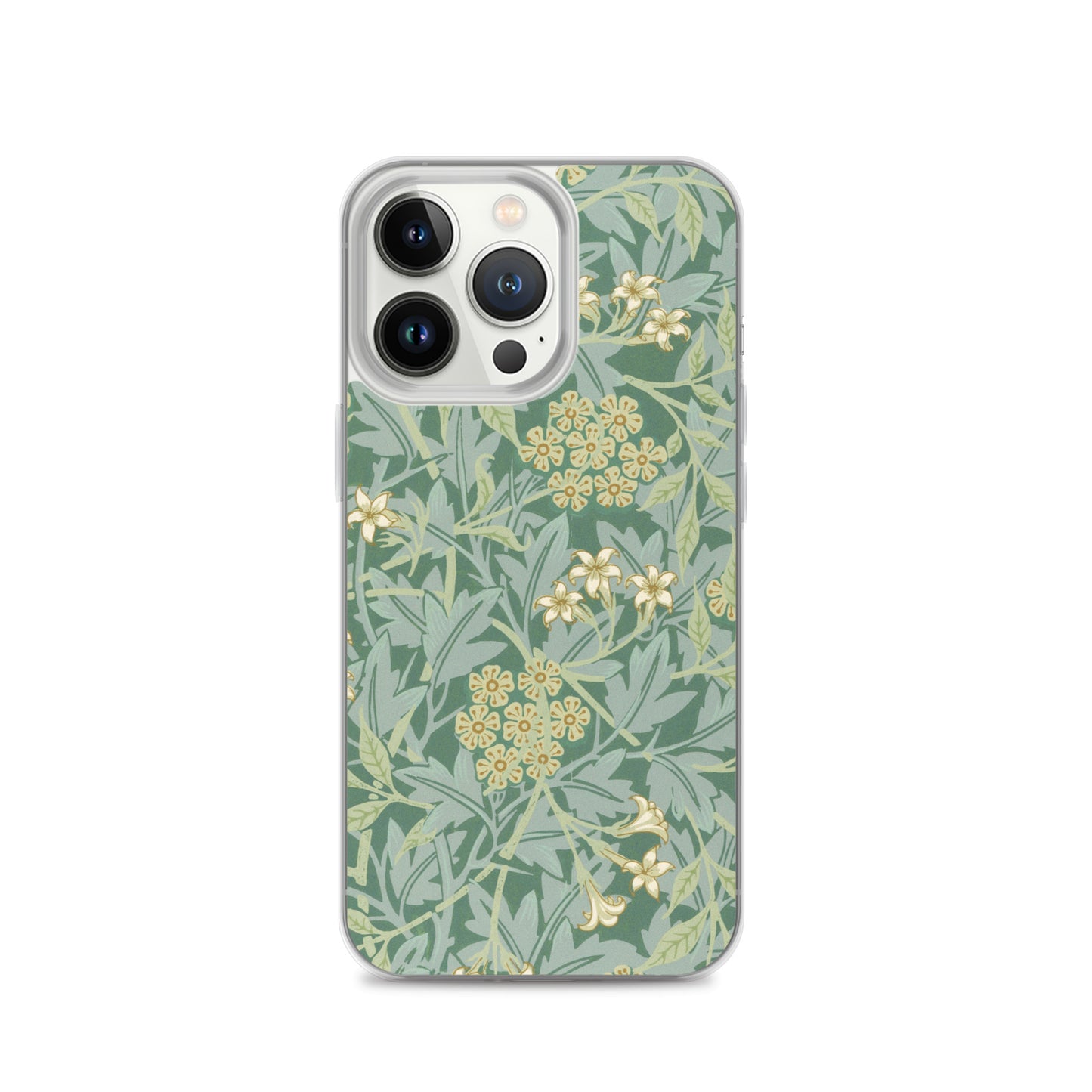 Clear Case for iPhone®  - Jasmine Pattern by William Morris