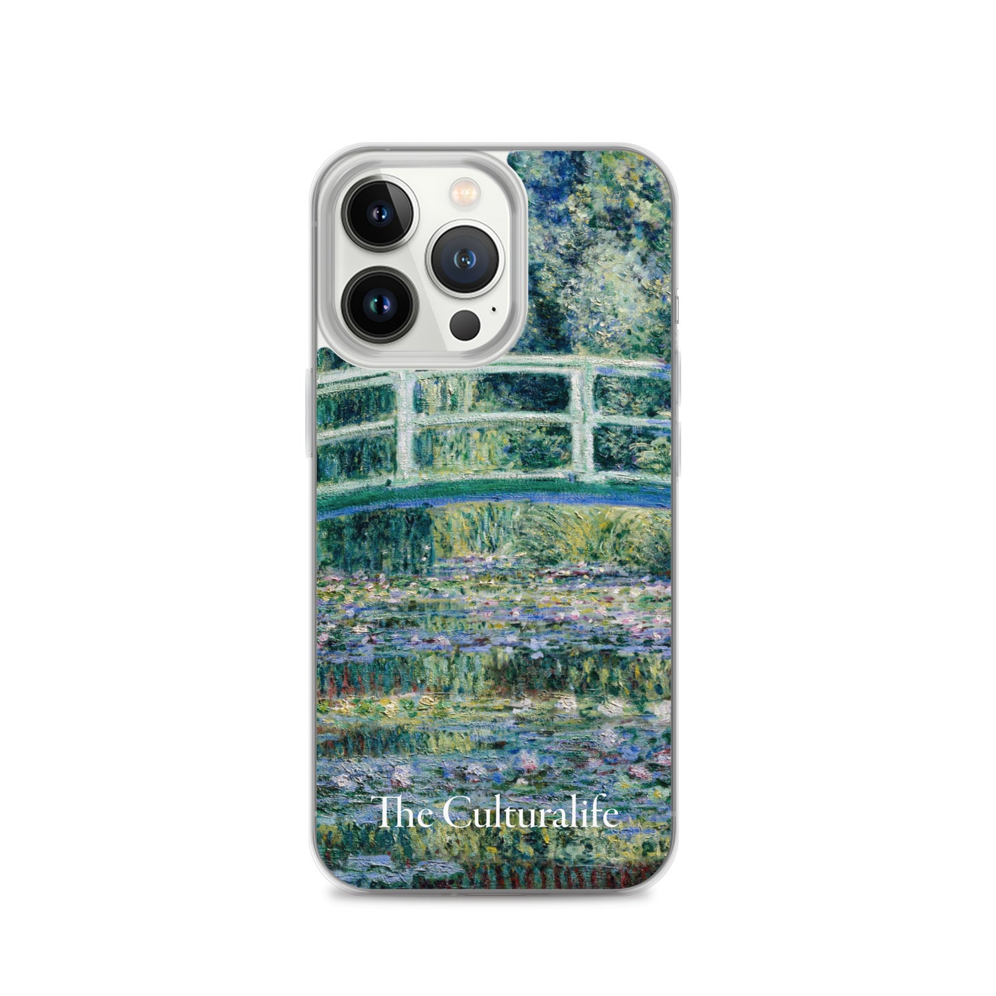 Clear Case for iPhone® - Water Lilies and Japanese Bridge by Claude Monet