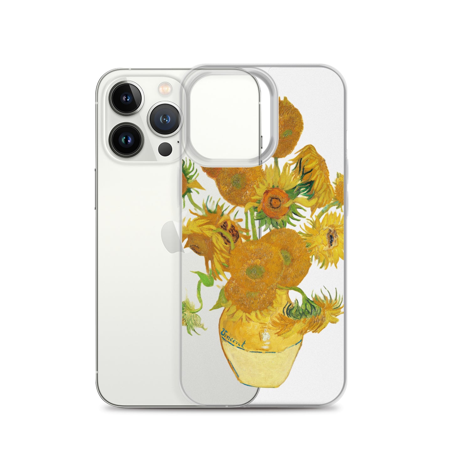 Clear Case for iPhone® - Sunflowers by Vincent van Gogh