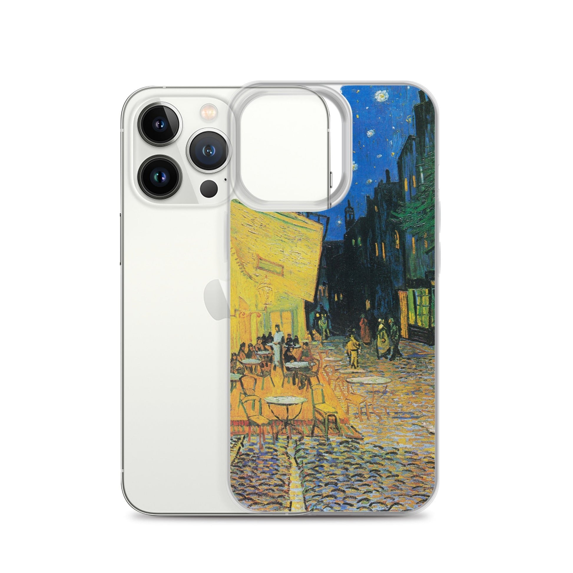 Clear Case for iPhone® - Café Terrace at Night by Vincent van Gogh - The Culturalife