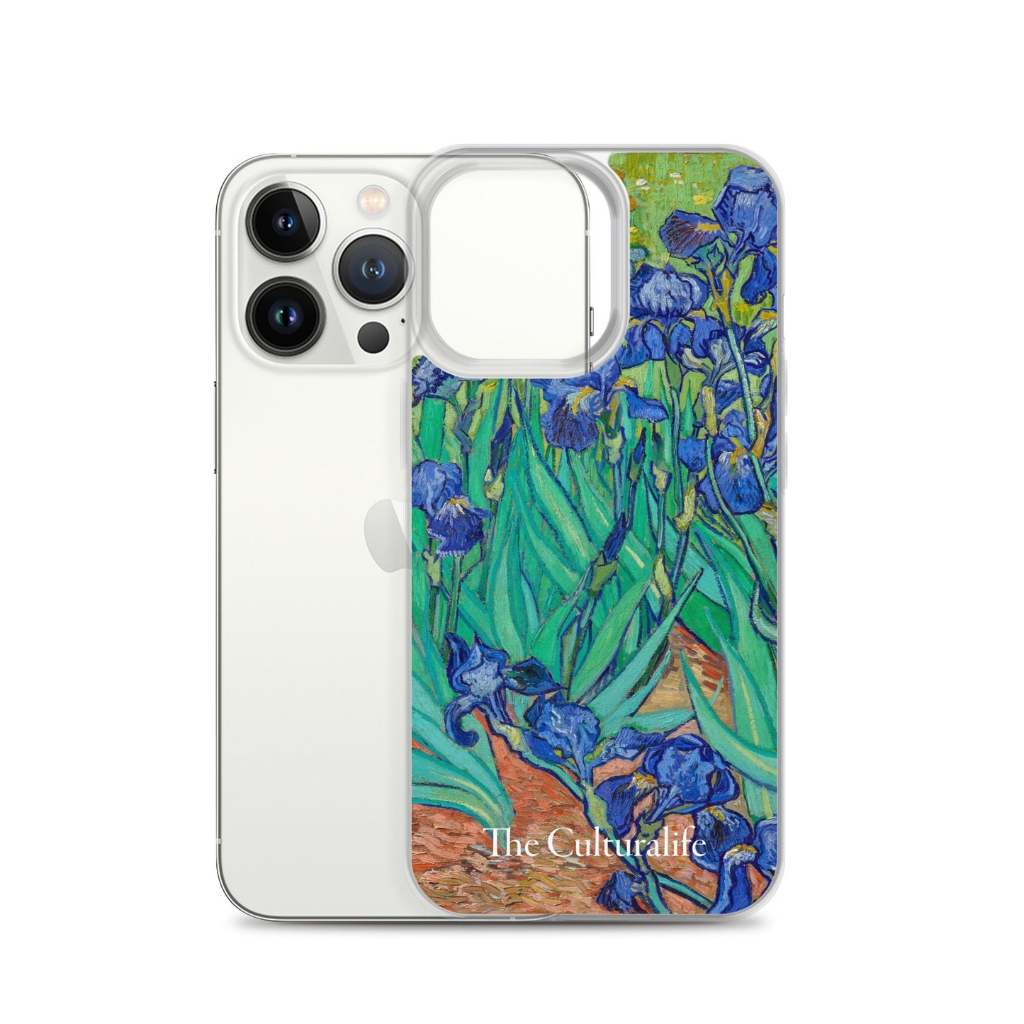 Clear Case for iPhone® - Irises by Vincent van Gogh - The CulturalifeAccessories